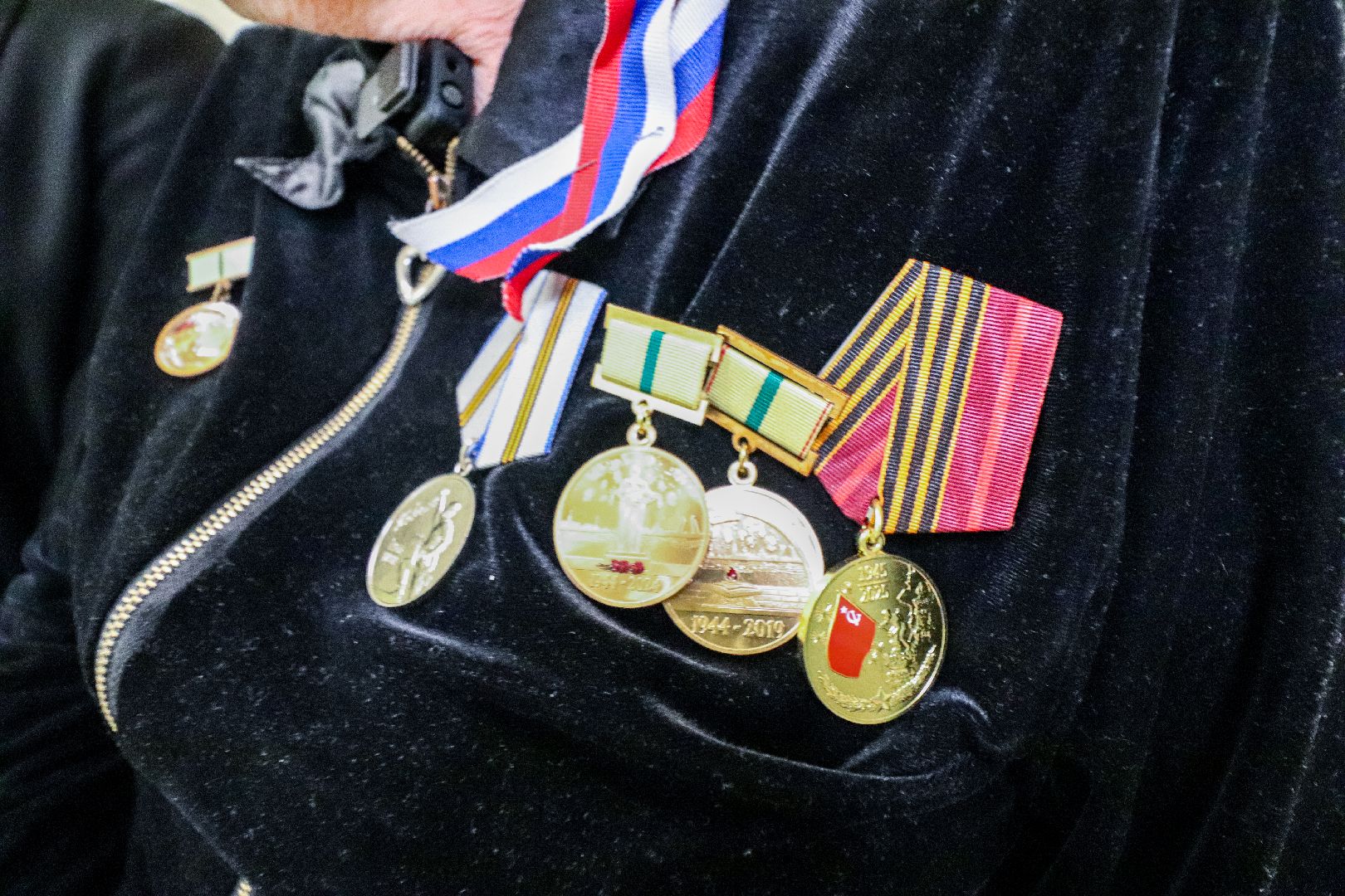 Клин, общество, ветераны, мобильная акция, вертикалки, день победы, 80 лет победы, вертикалки,