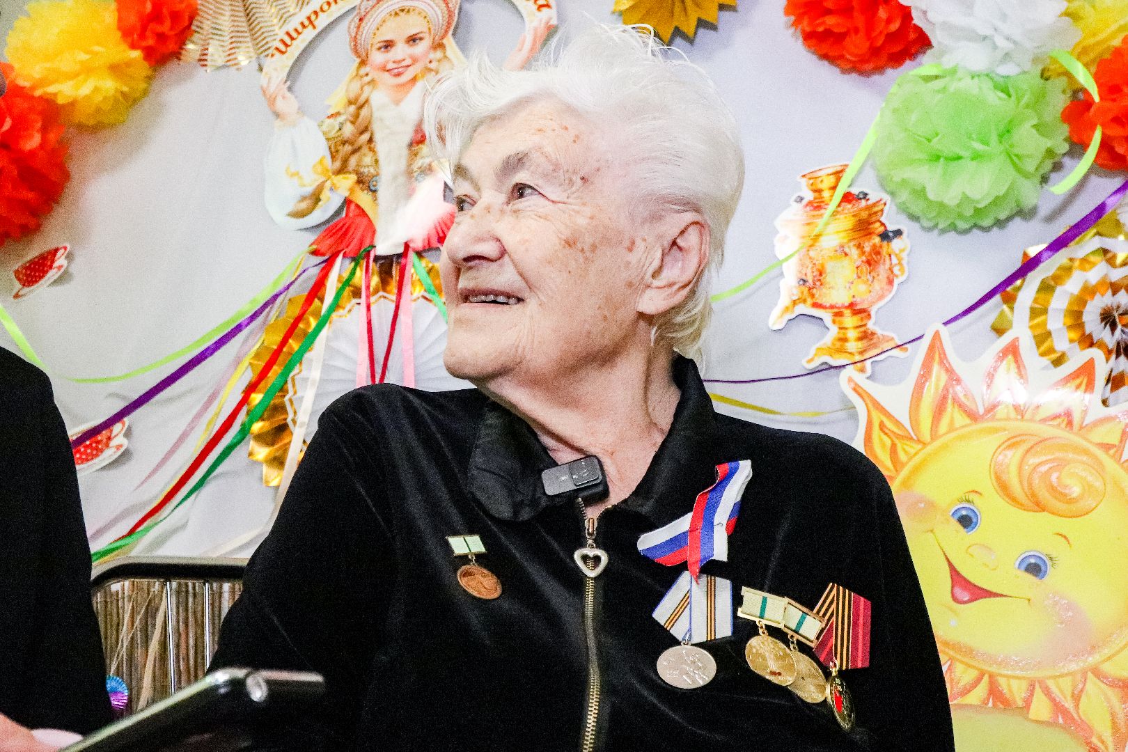 Клин, общество, ветераны, мобильная акция, вертикалки, день победы, 80 лет победы, вертикалки,