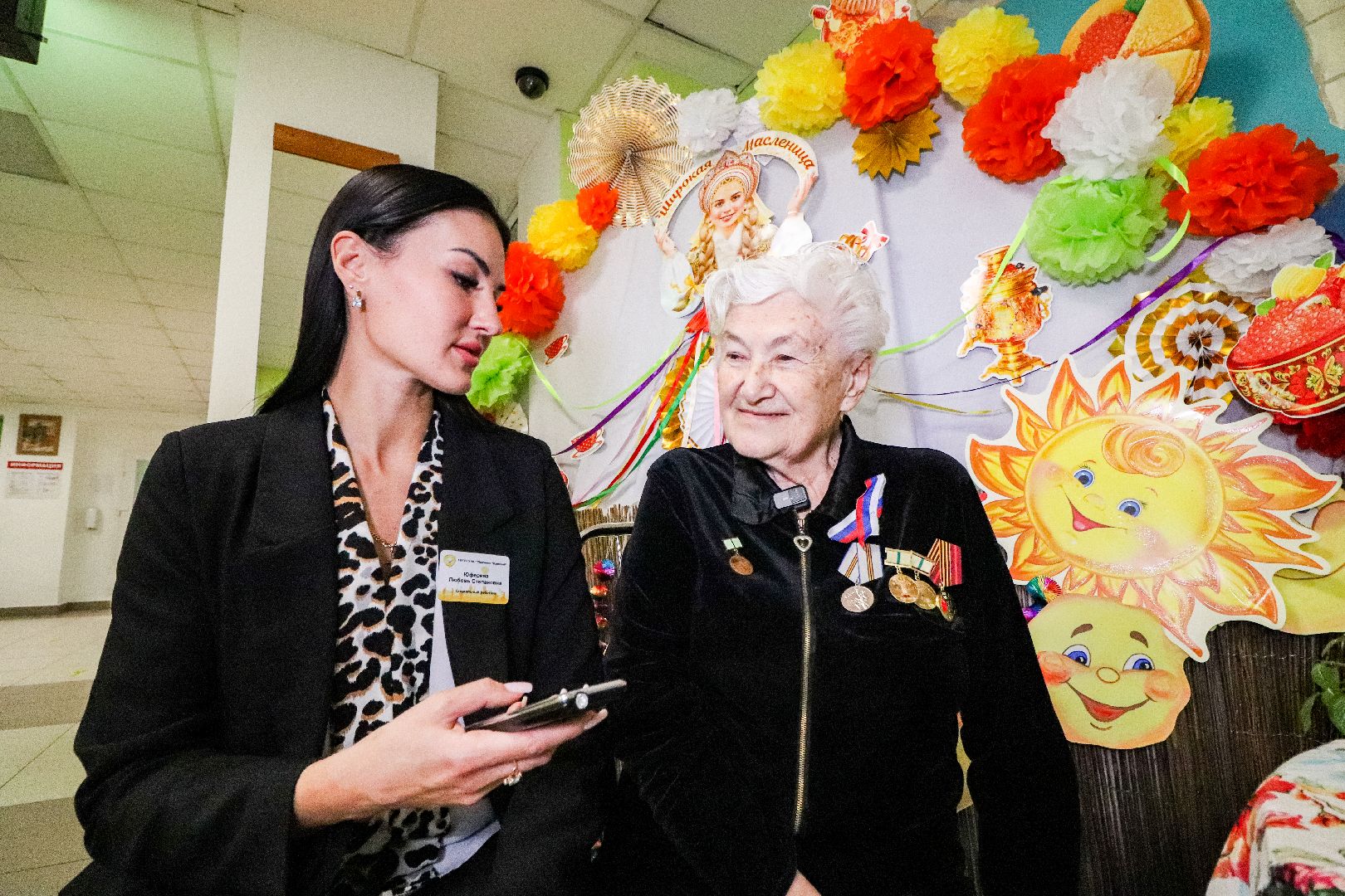 Клин, общество, ветераны, мобильная акция, вертикалки, день победы, 80 лет победы, вертикалки,