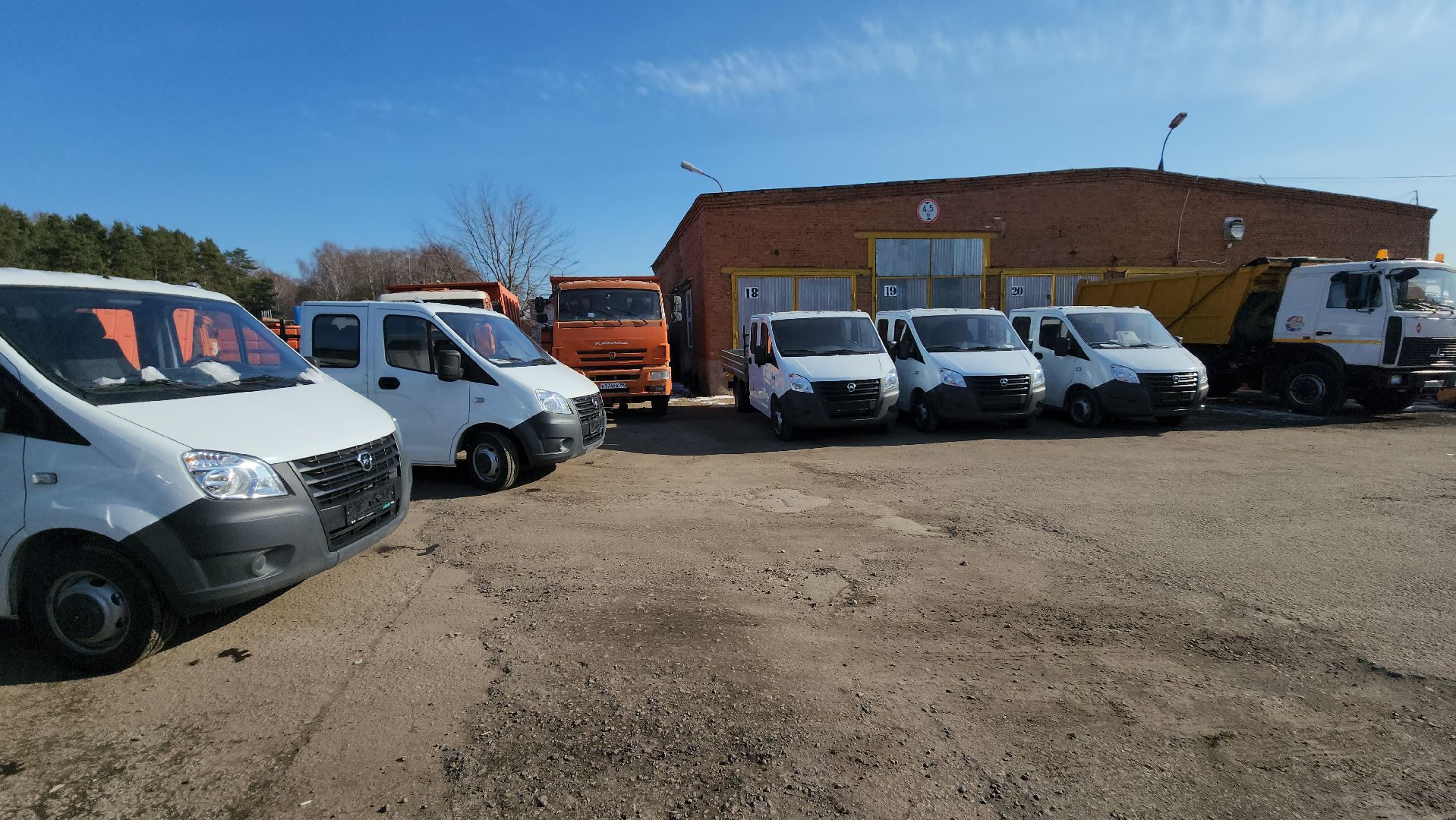 серпухов, комбинат благоустройства, новые газели, благоустройство, главный механик,