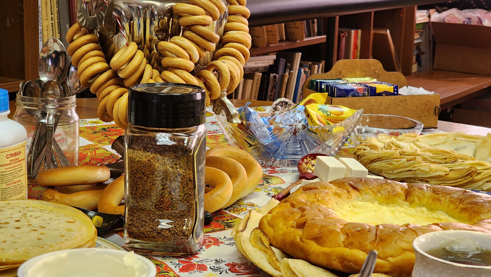 Масленица, Лобня, Беседа с батюшкой, вертикалки,