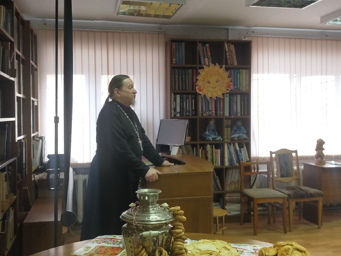 Масленица, Лобня, Беседа с батюшкой, вертикалки,