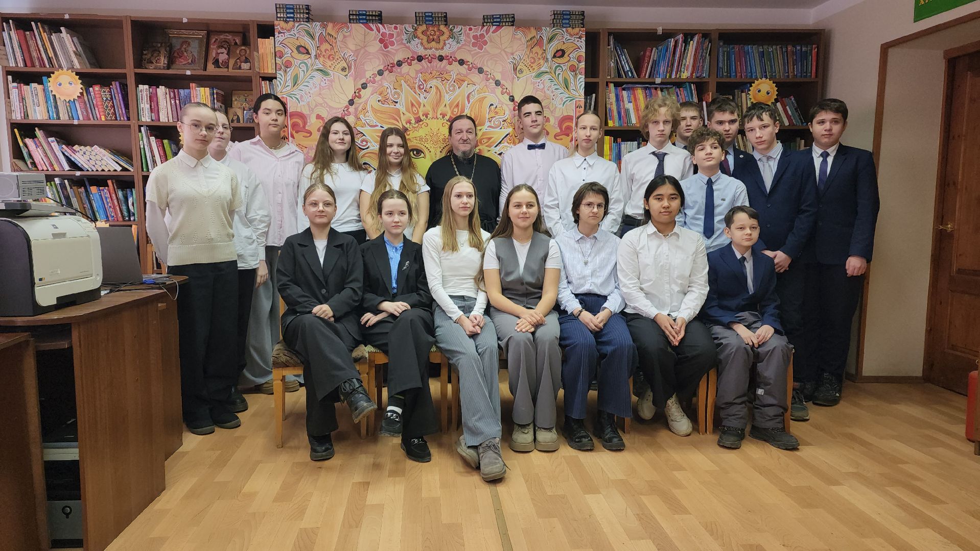 Масленица, Лобня, Беседа с батюшкой, вертикалки,