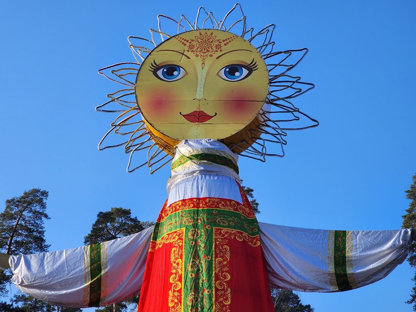 ногинск, парк, жители, общество, праздник, украшение, масленица, вертикалки,