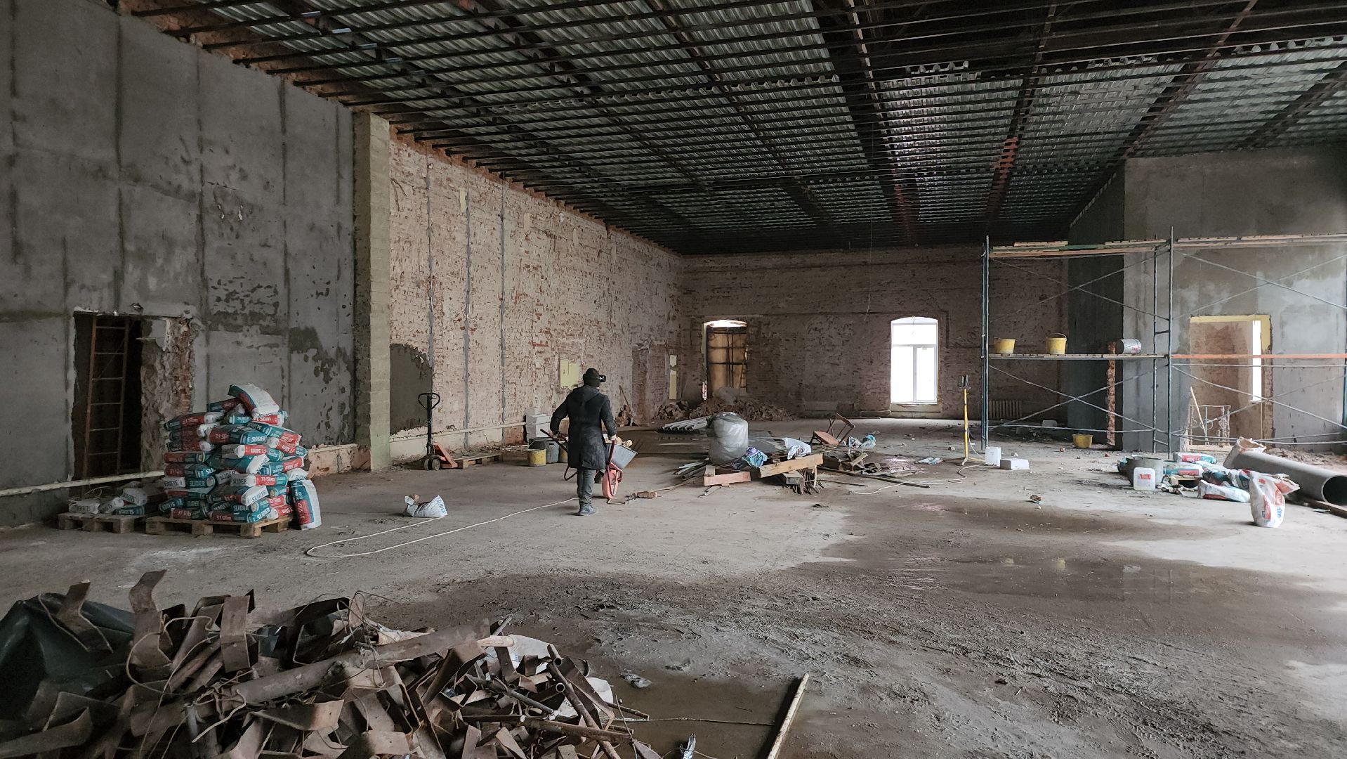 серпухов, подмосковье, капремонт дворца культуры,