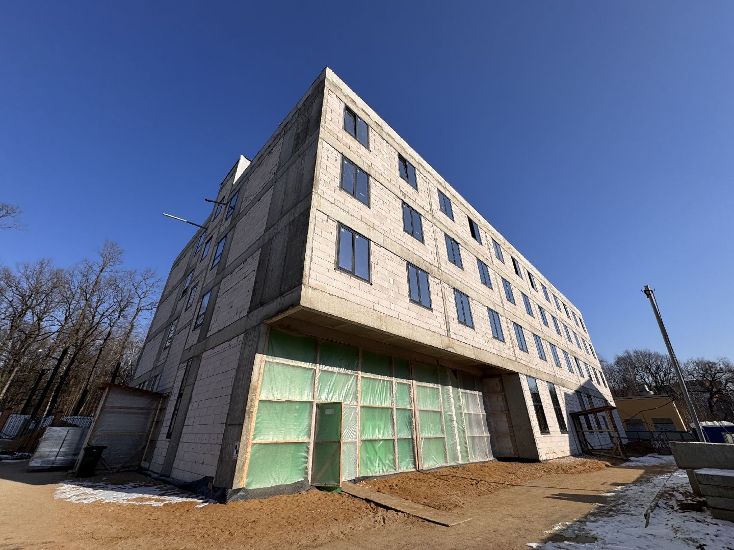 Одинцово, Строительство общежития, Общежитие МГИМО, вертикалки,