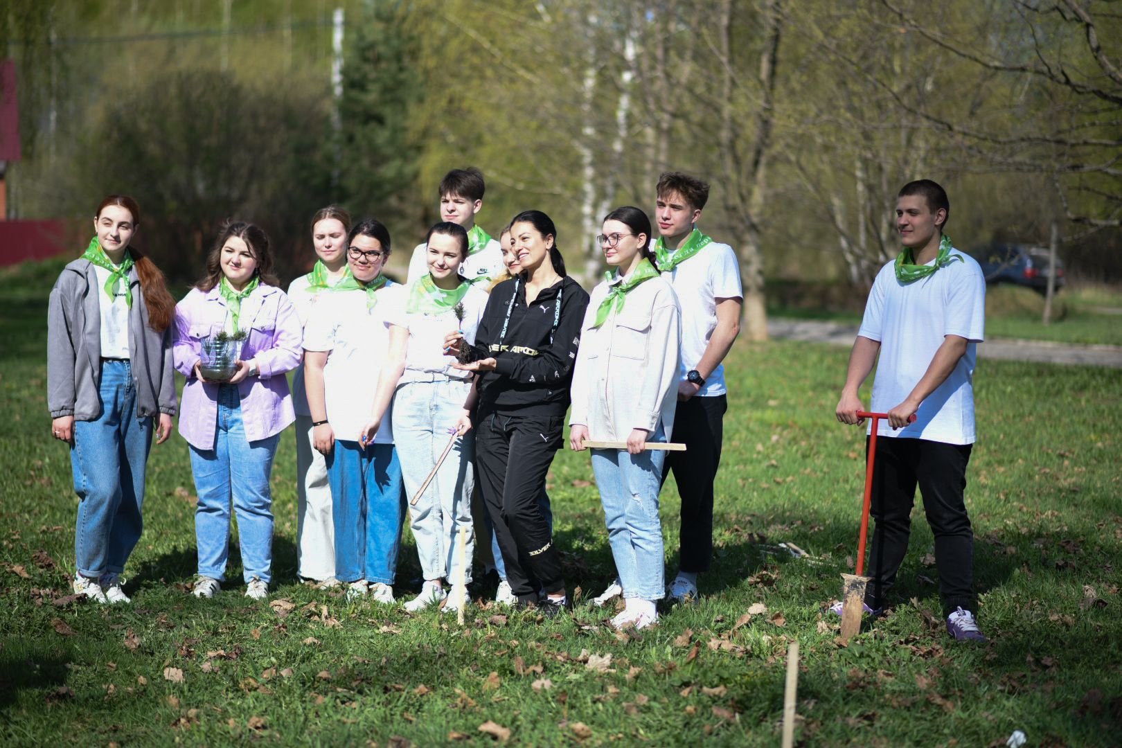 Бронницы, деревья, юбилей