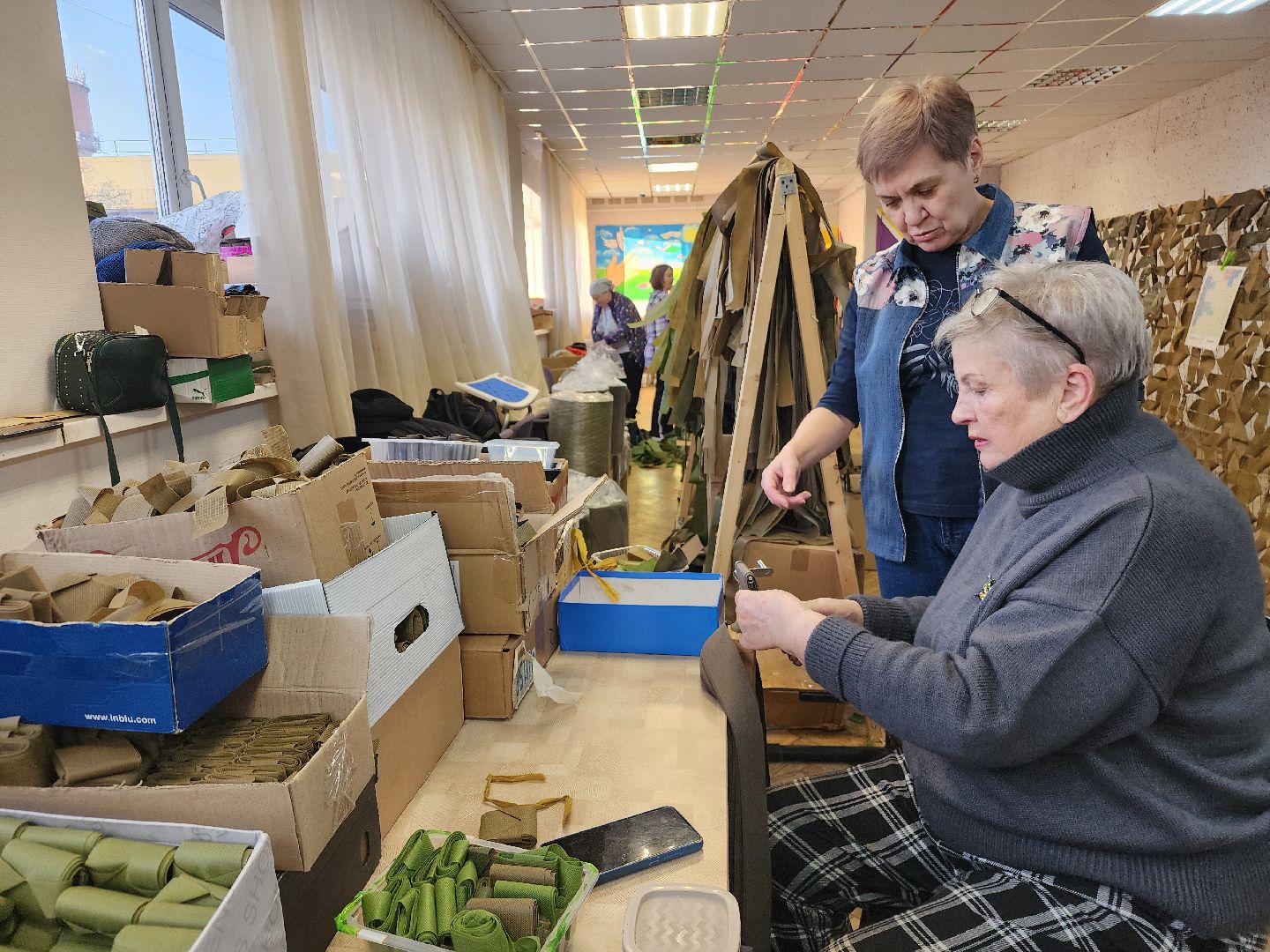 фрязино, сво, плетение масксетей, ура победе,
