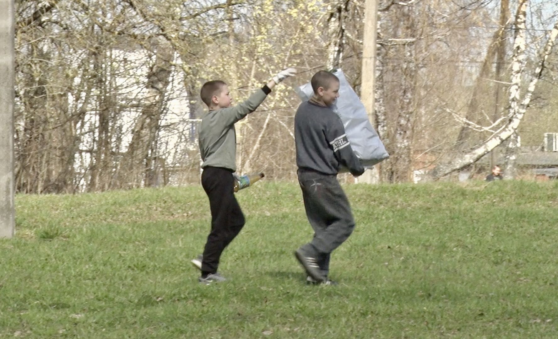 Клин, благоустройство, субботник, люди, месяц чистоты