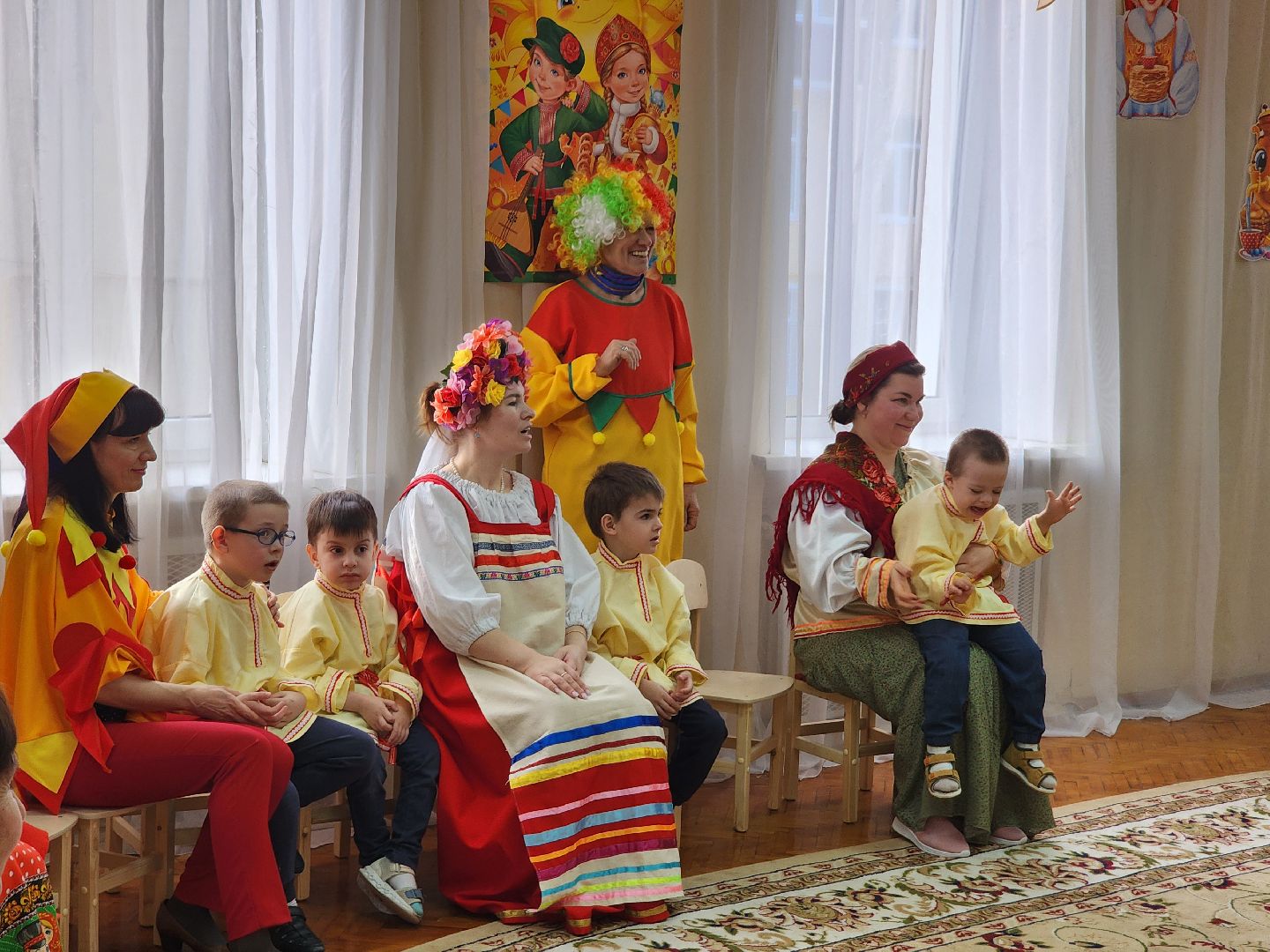 Дубна, Дети, Масленица, Детский сад, вертикалки,