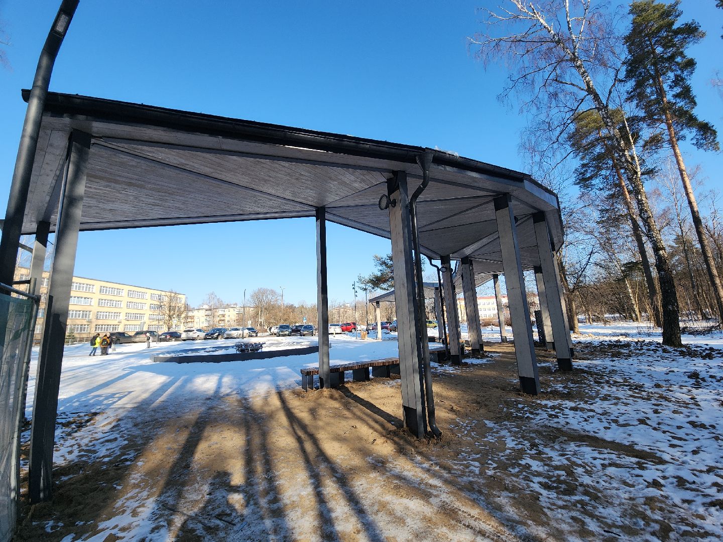 Черноголовка, Благоустройство, южное озеро, вертикалки,