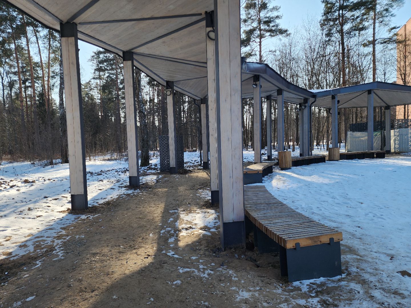 Черноголовка, Благоустройство, южное озеро, вертикалки,