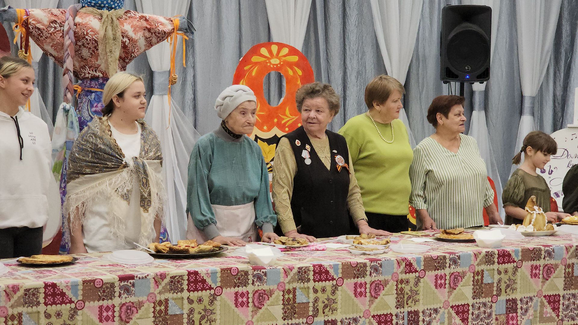 Масленица, конкурс блинов, Лобня, вертикалки,