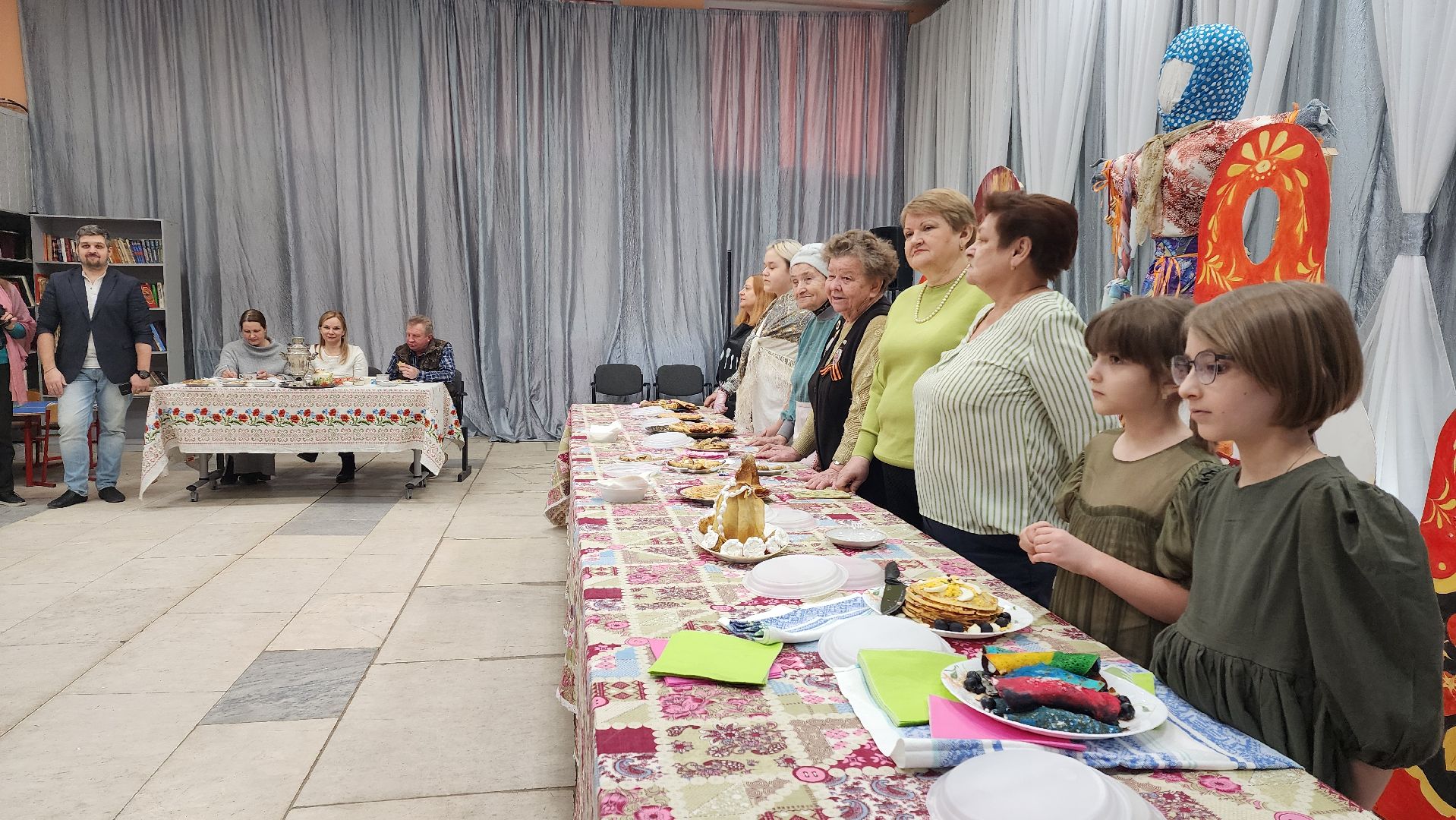 Масленица, конкурс блинов, Лобня, вертикалки,