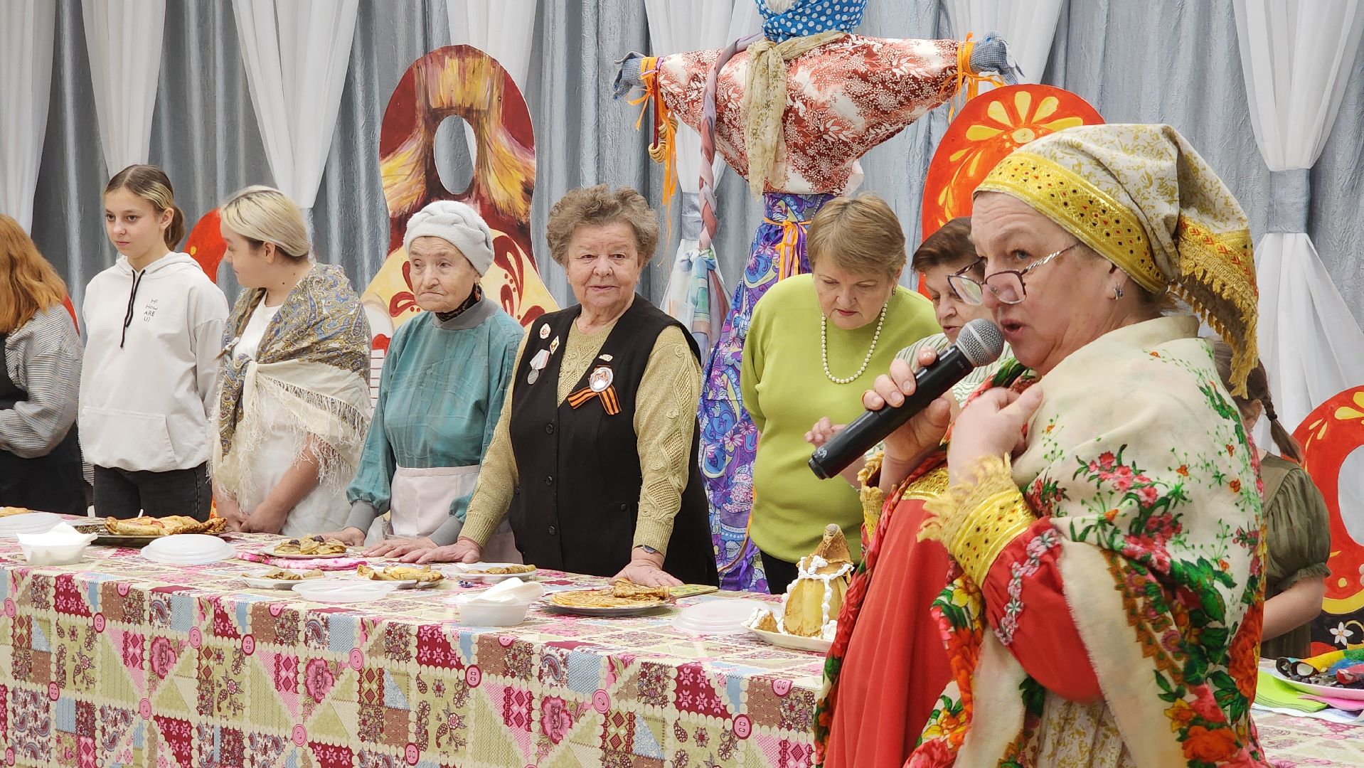 Масленица, конкурс блинов, Лобня, вертикалки,