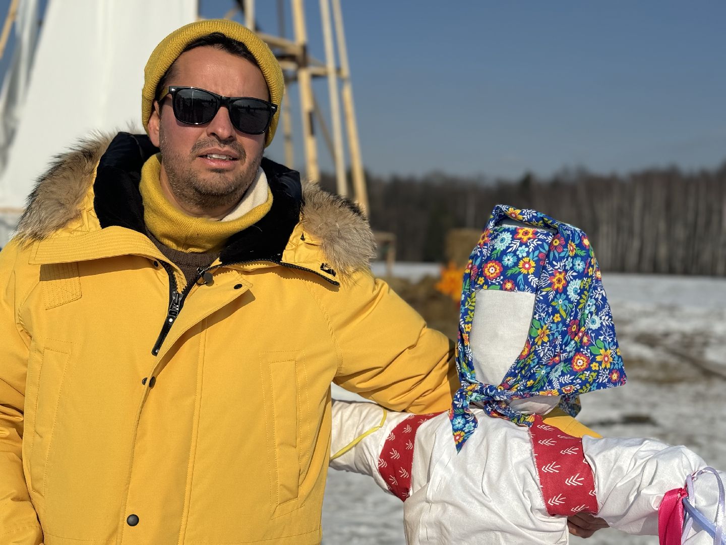 Масленица, Самое высокое чучело, Арт-Масленица, музей заповедник горки ленинские, вертикалки,