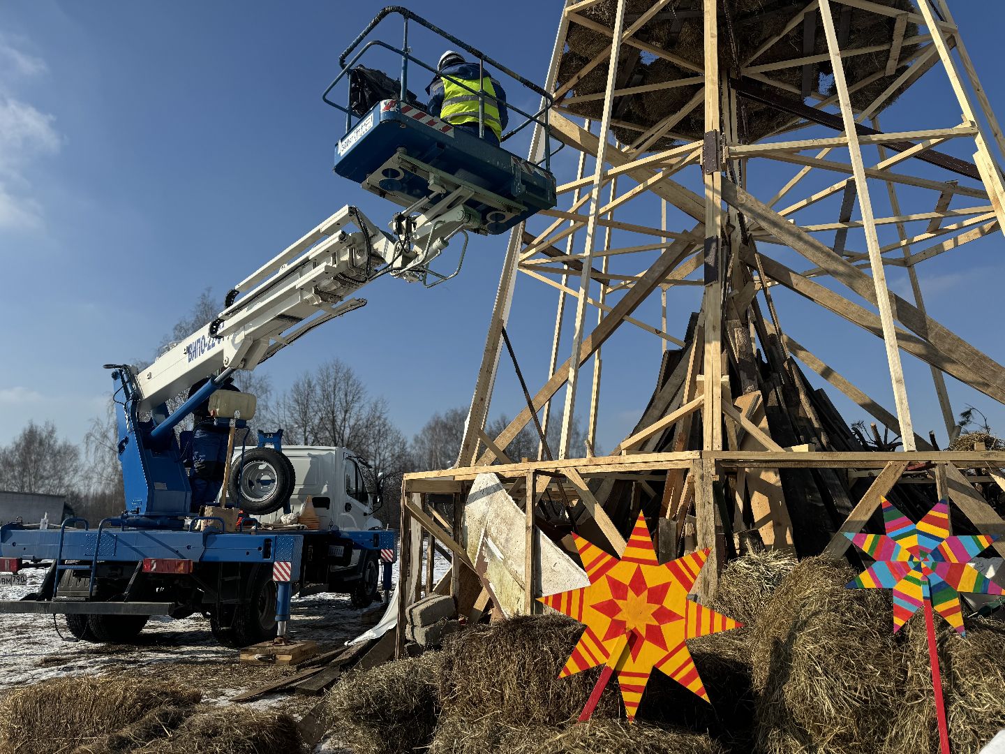 Масленица, Самое высокое чучело, Арт-Масленица, музей заповедник горки ленинские, вертикалки,