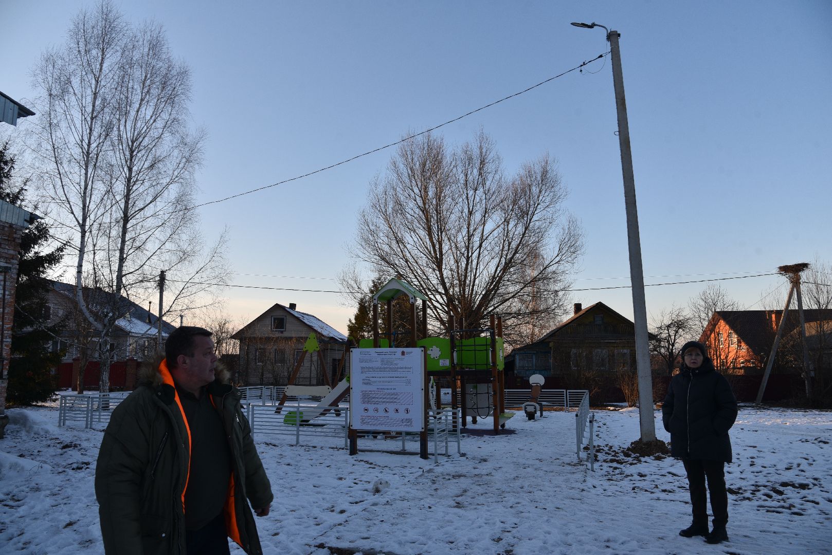 лотошино, выездная администрация, калицино, уличное освещение,