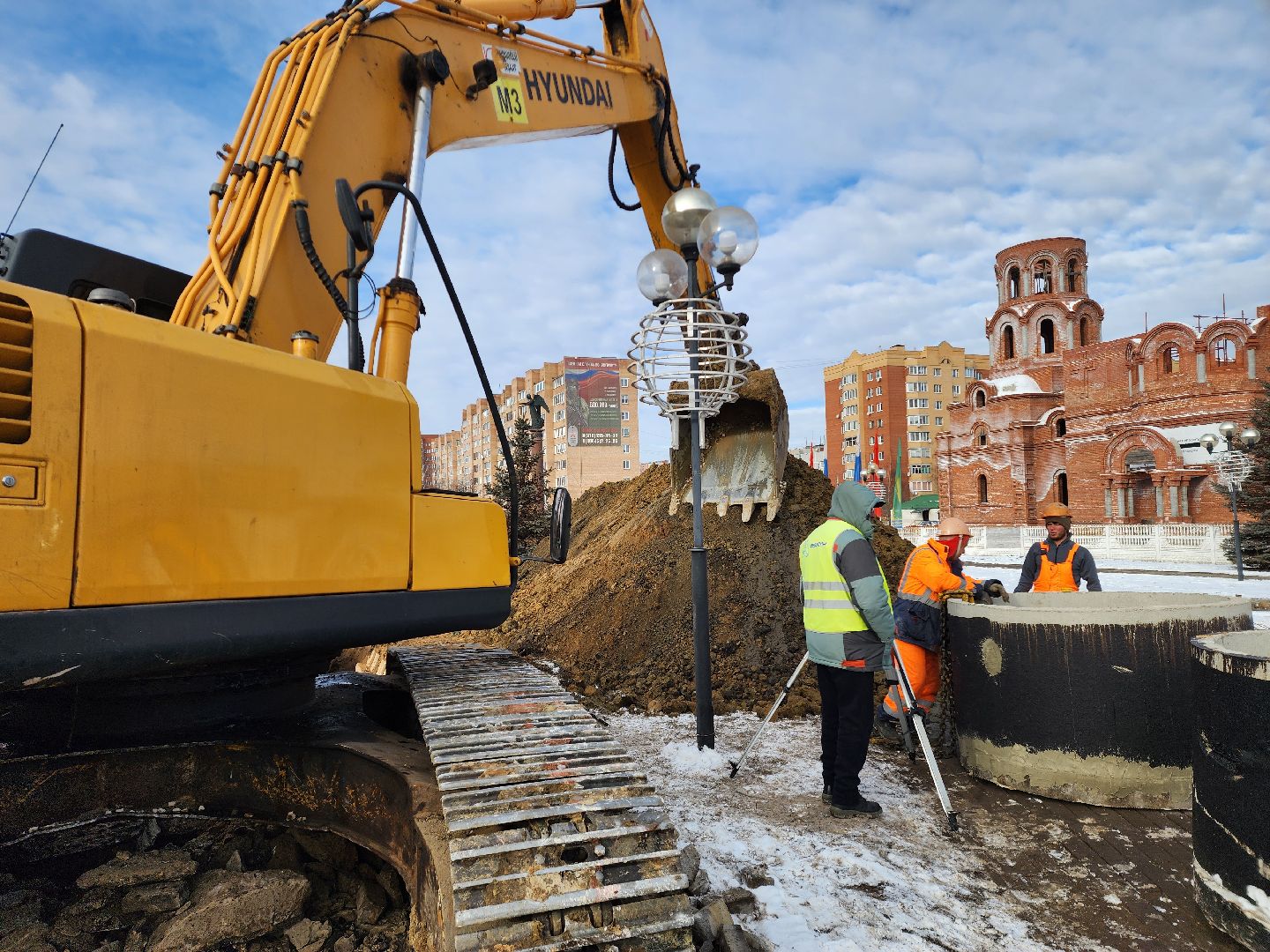 дороги, строительство, шатура, дождевая канализация, вертикалки,