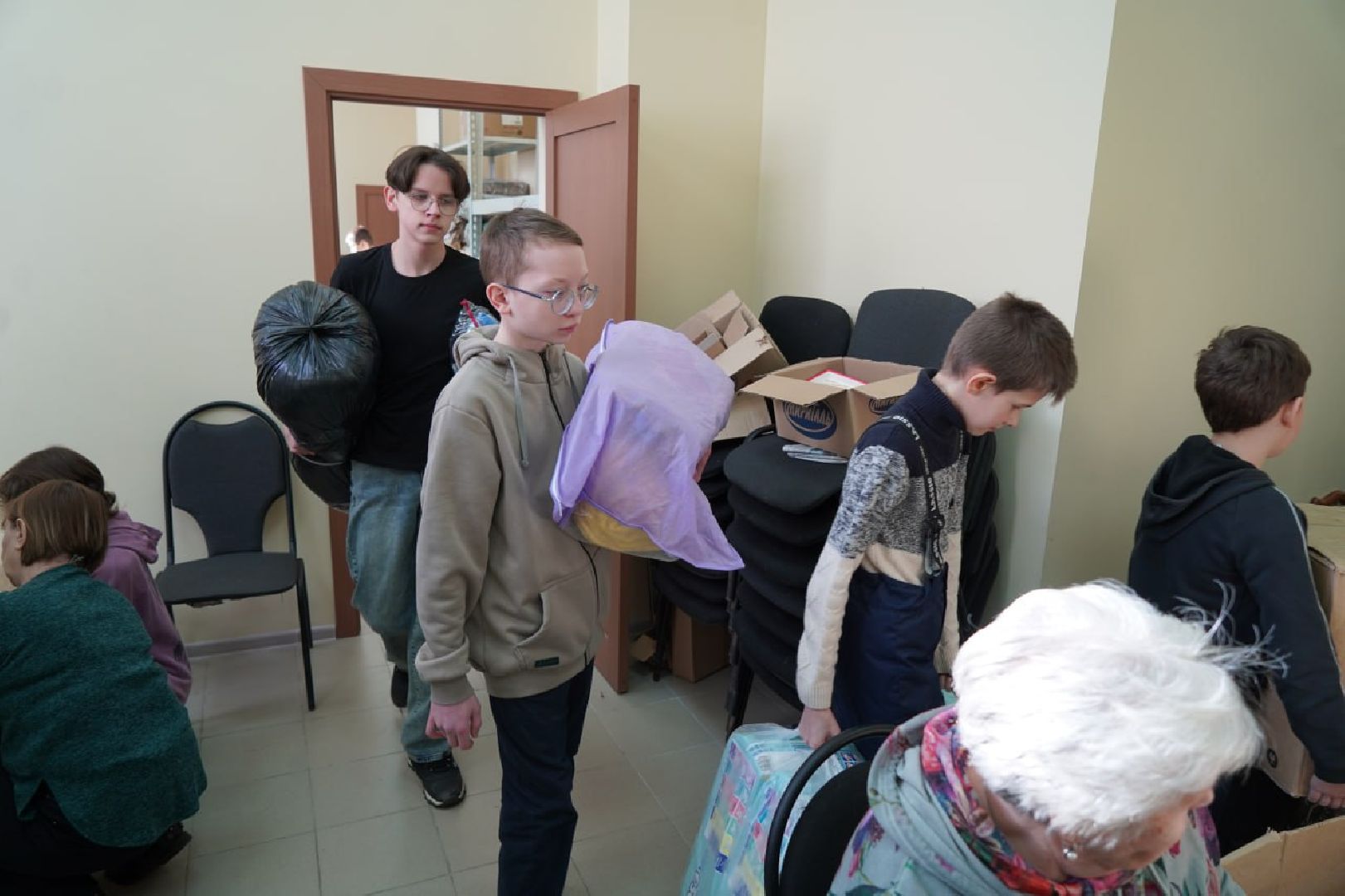 Коломна, урок мужества, помощь сво,