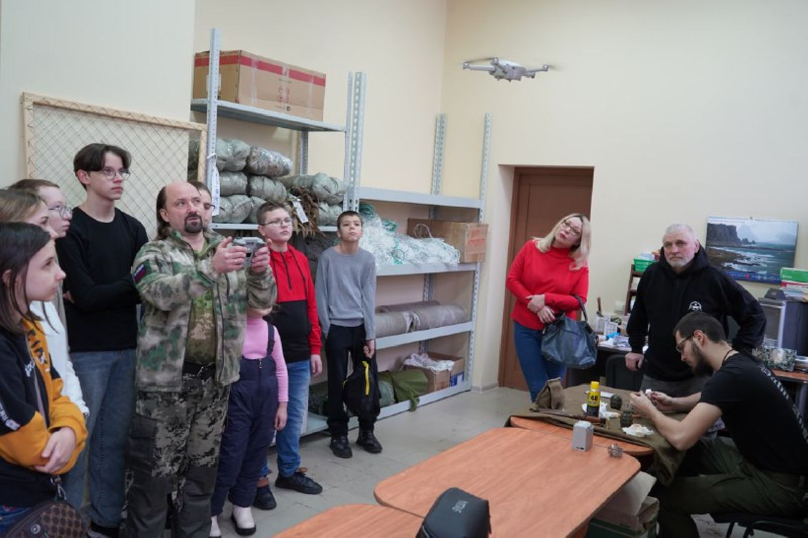 Коломна, урок мужества, помощь сво,