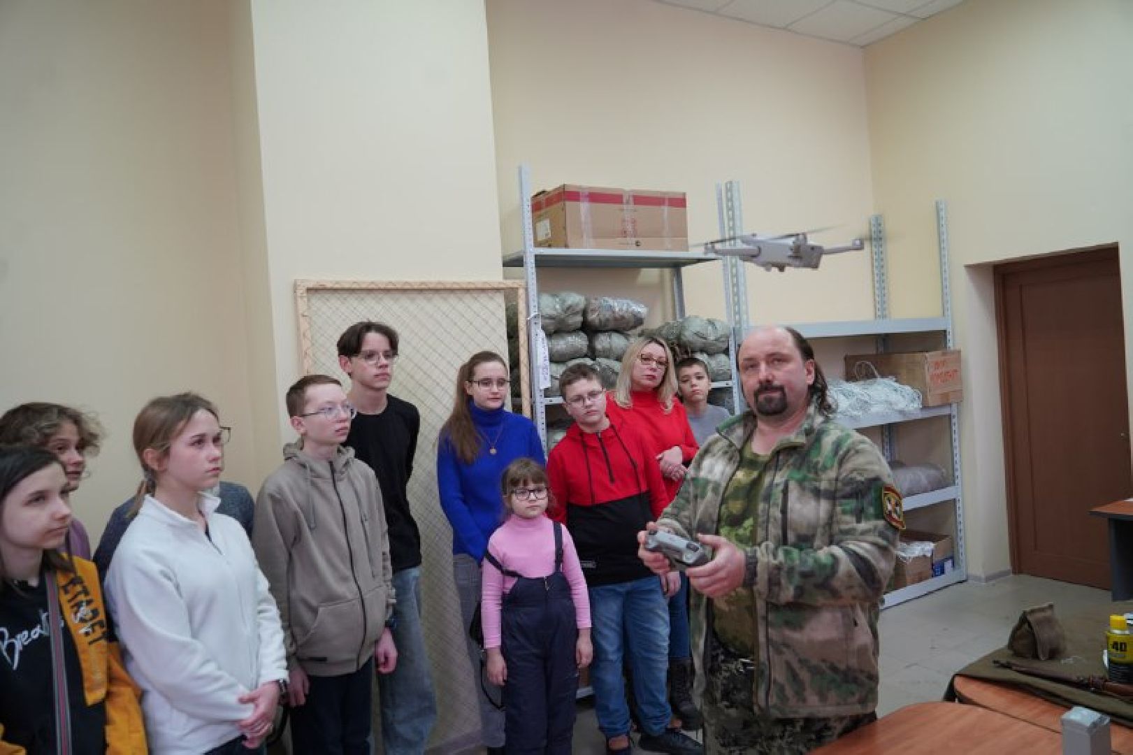 Коломна, урок мужества, помощь сво,