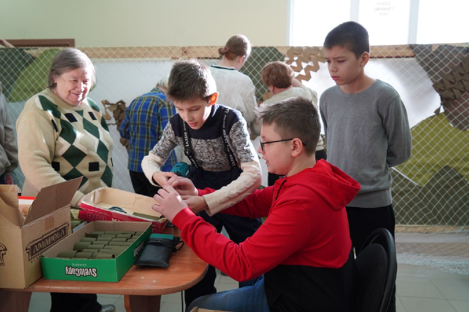 Коломна, урок мужества, помощь сво,