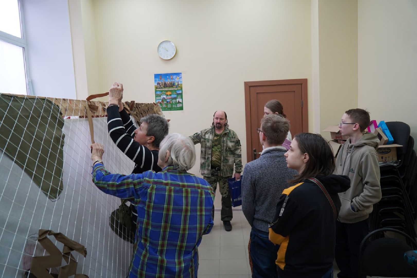 Коломна, урок мужества, помощь сво,