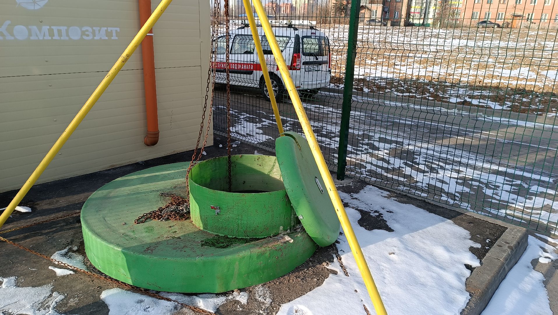 канализационно-насосная станция, засор, водоканал, щёлково,