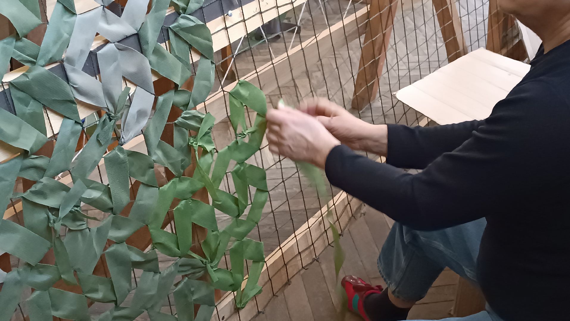 маскировочная сеть, волонтеры, спецоперация, монино,