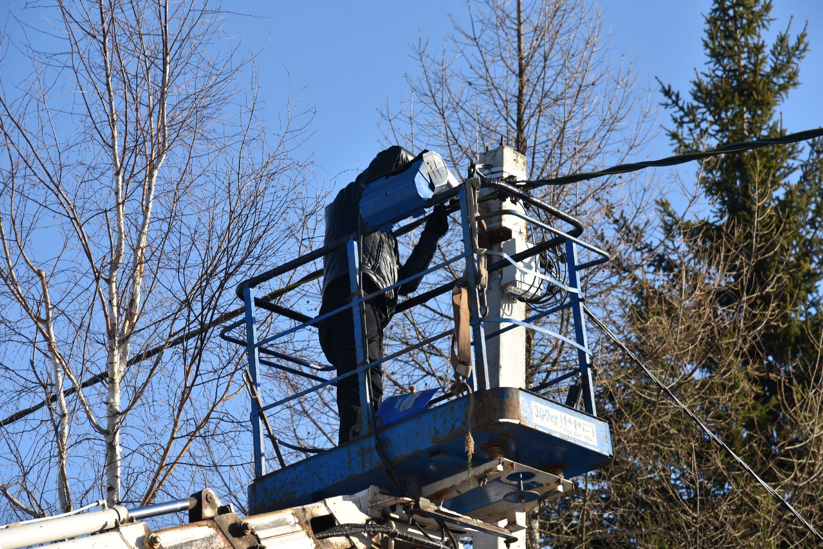 лотошино, калицино, благоустройство, уличное освещение, выездная администрация,