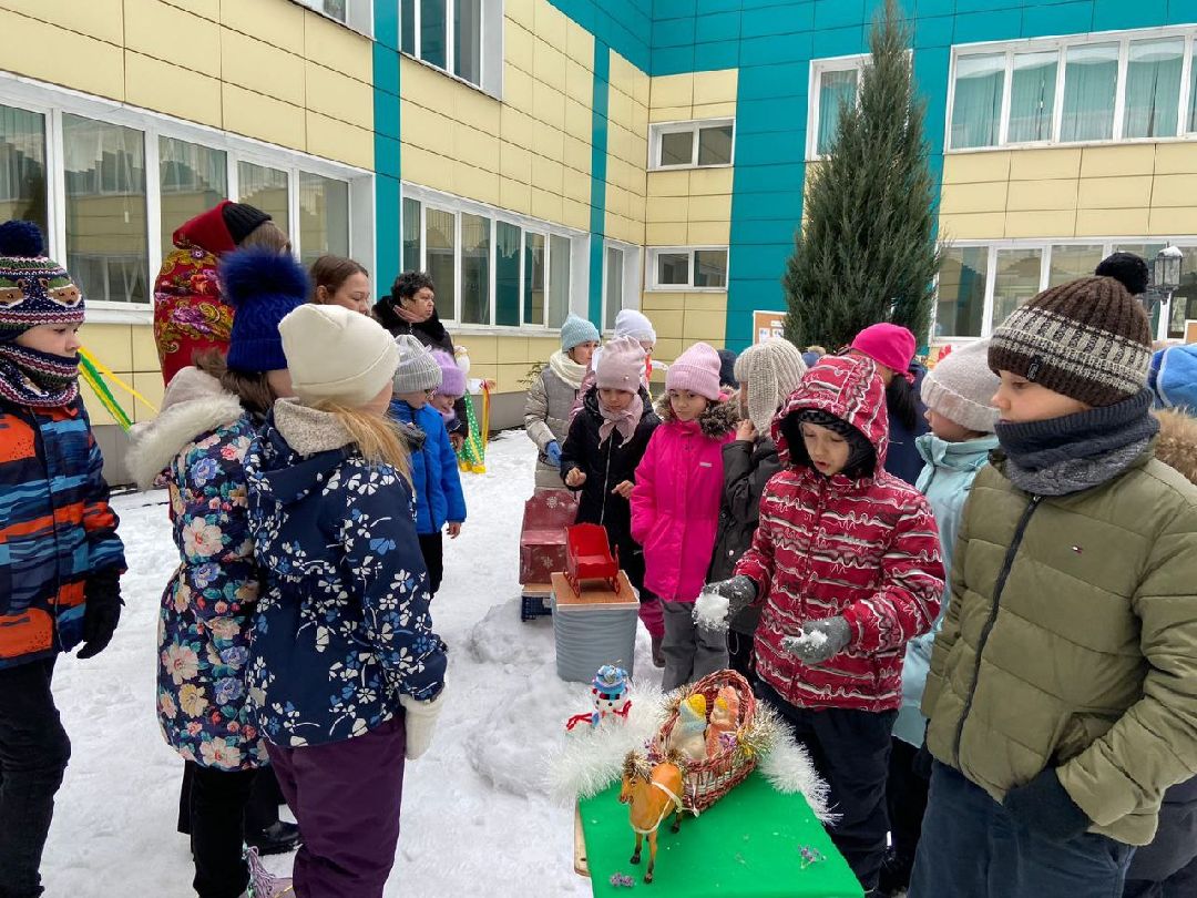 музей, сани, Зима в Подмосковье, школа, образование