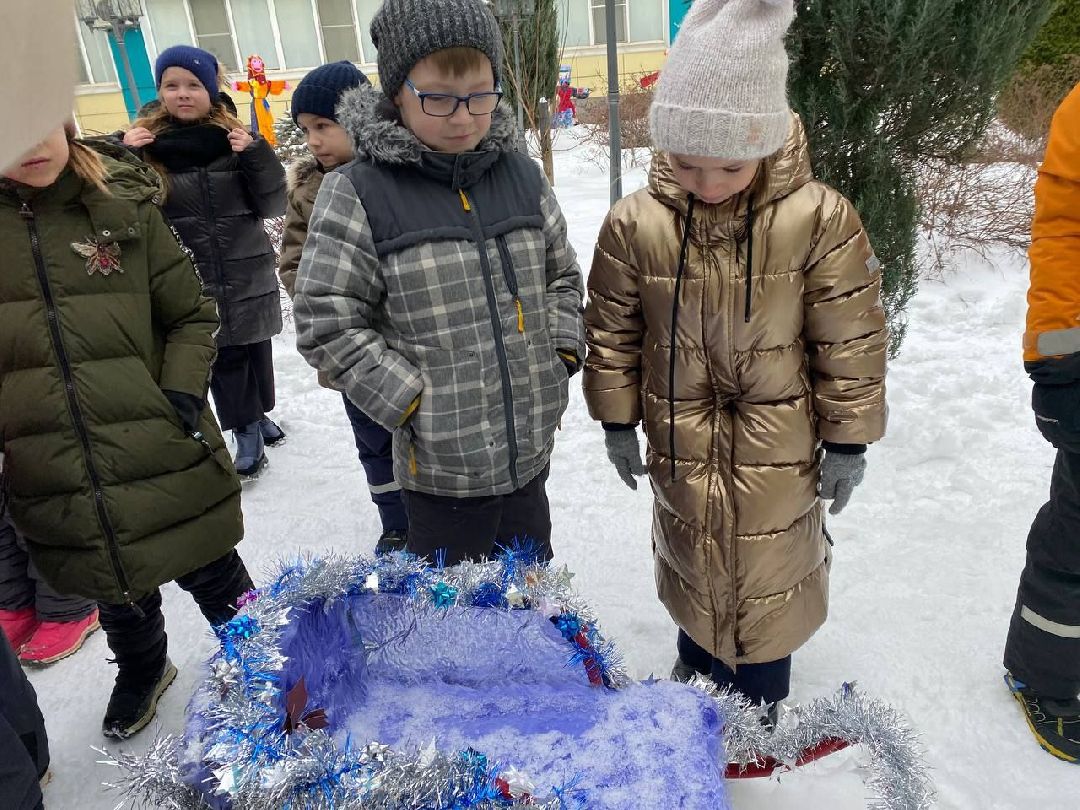 музей, сани, Зима в Подмосковье, школа, образование