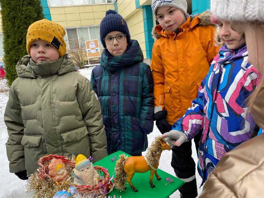 музей, сани, Зима в Подмосковье, школа, образование