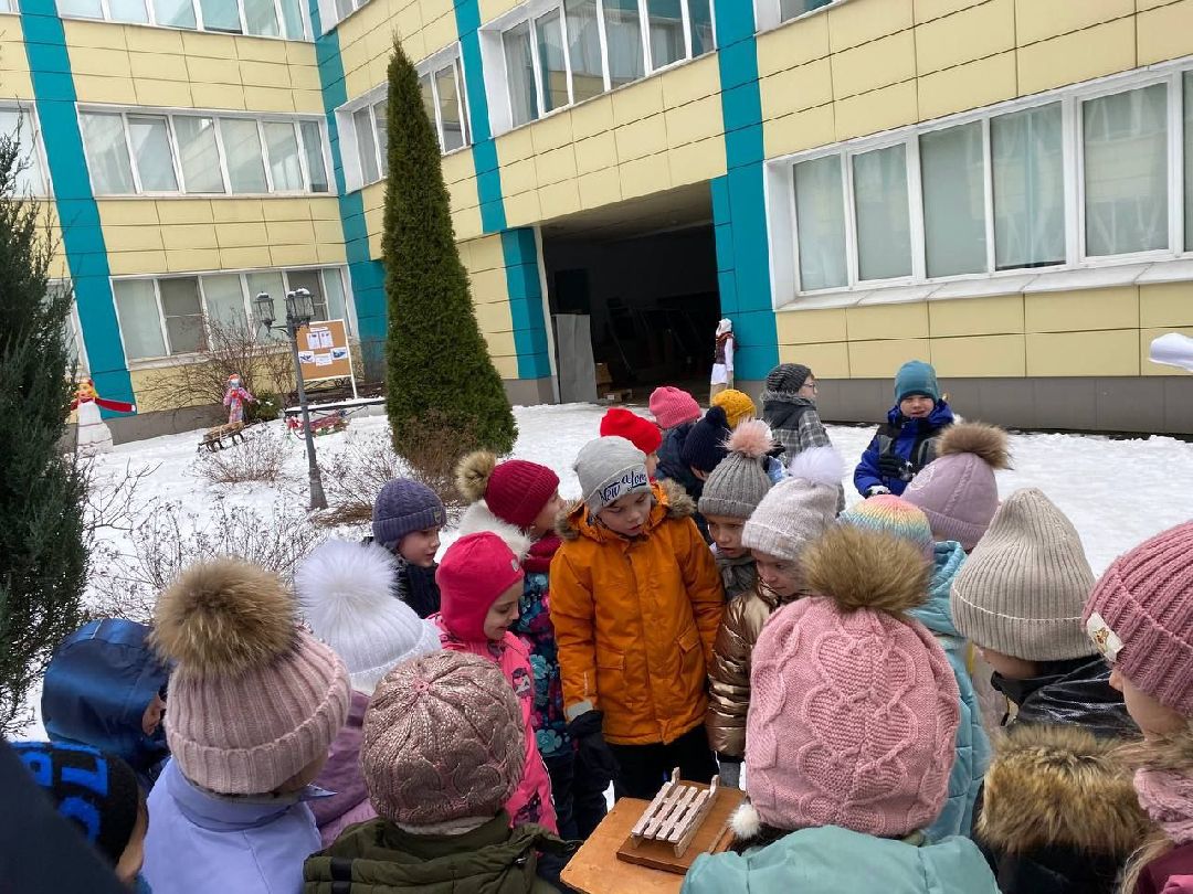 музей, сани, Зима в Подмосковье, школа, образование