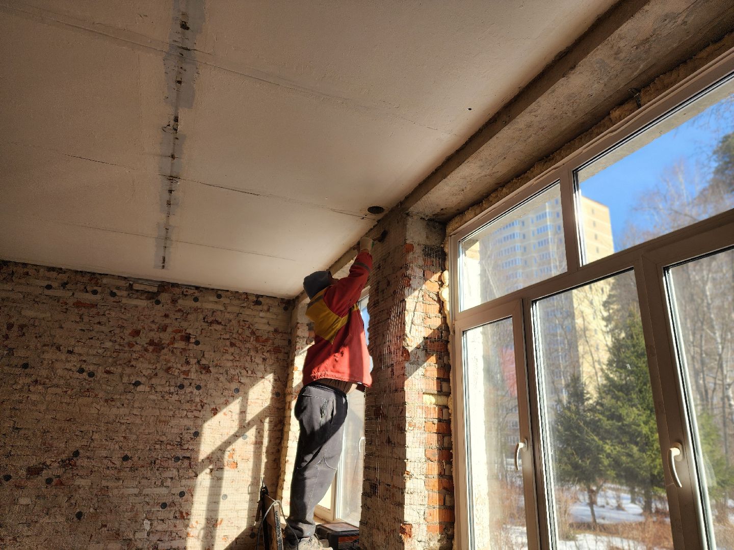 красноармейск, городской округ пушкинский, капремонт школы, стройка, вертикалки,