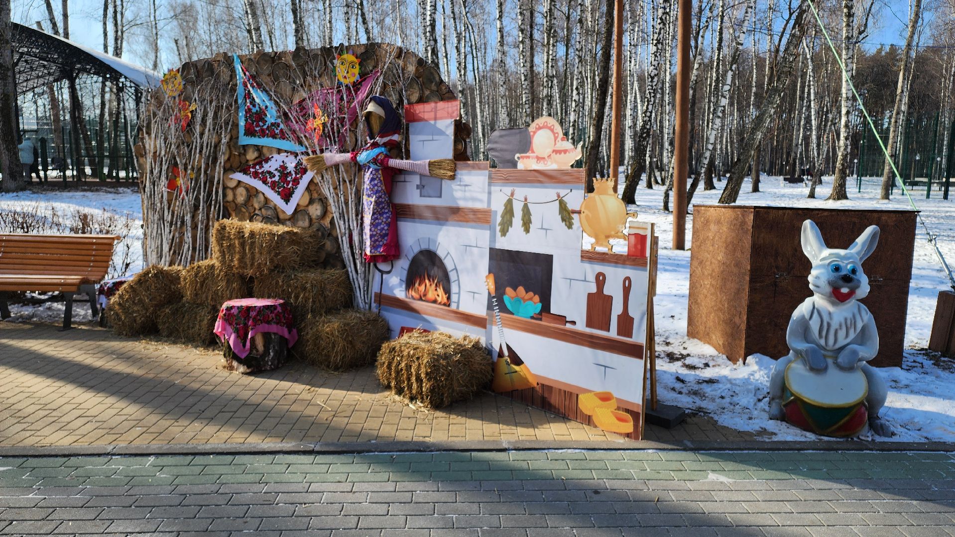 кашира, парк, масленица, праздник, вертикальное, украшение, фотозона, вертикалки,