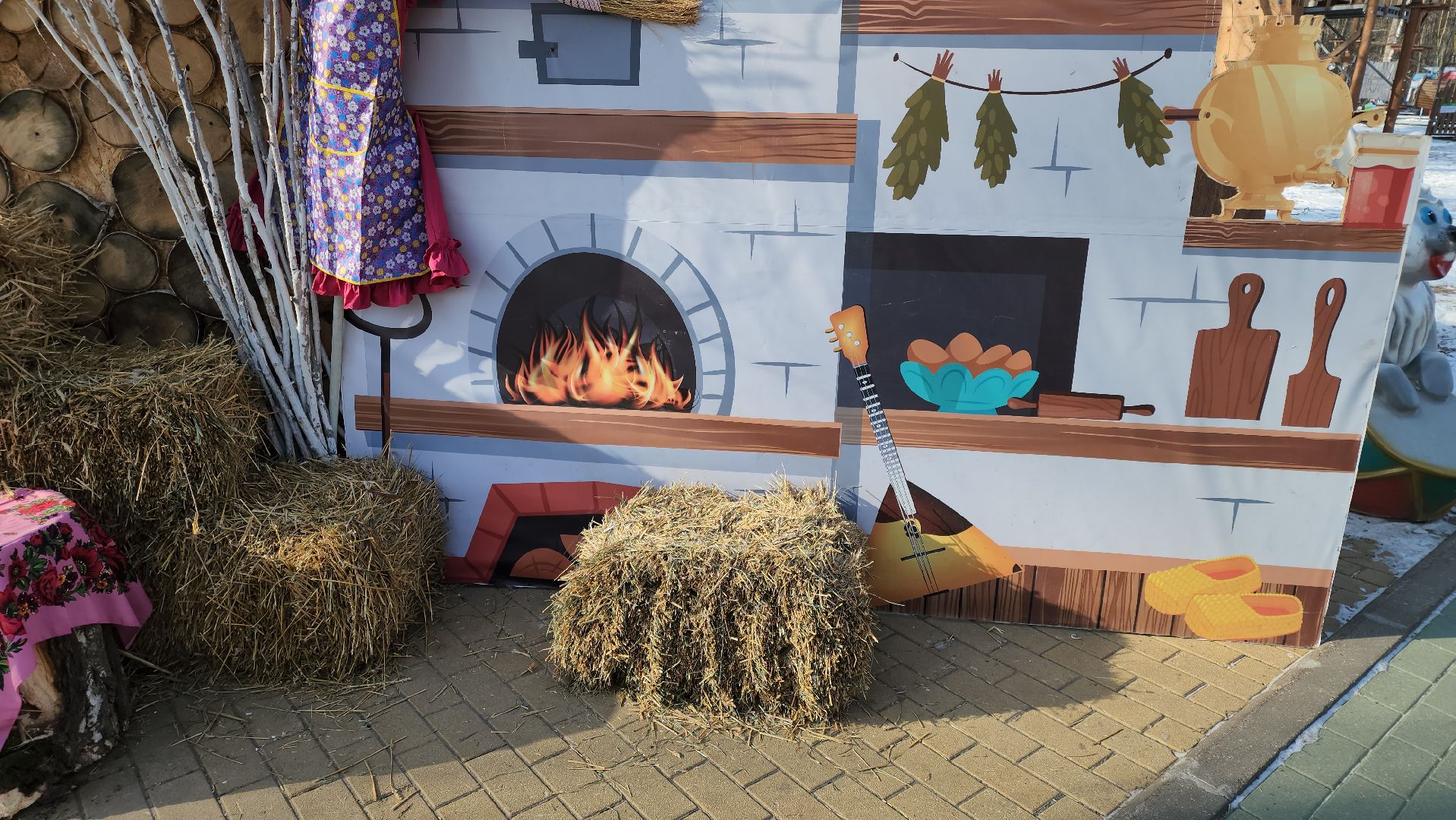 кашира, парк, масленица, праздник, вертикальное, украшение, фотозона, вертикалки,