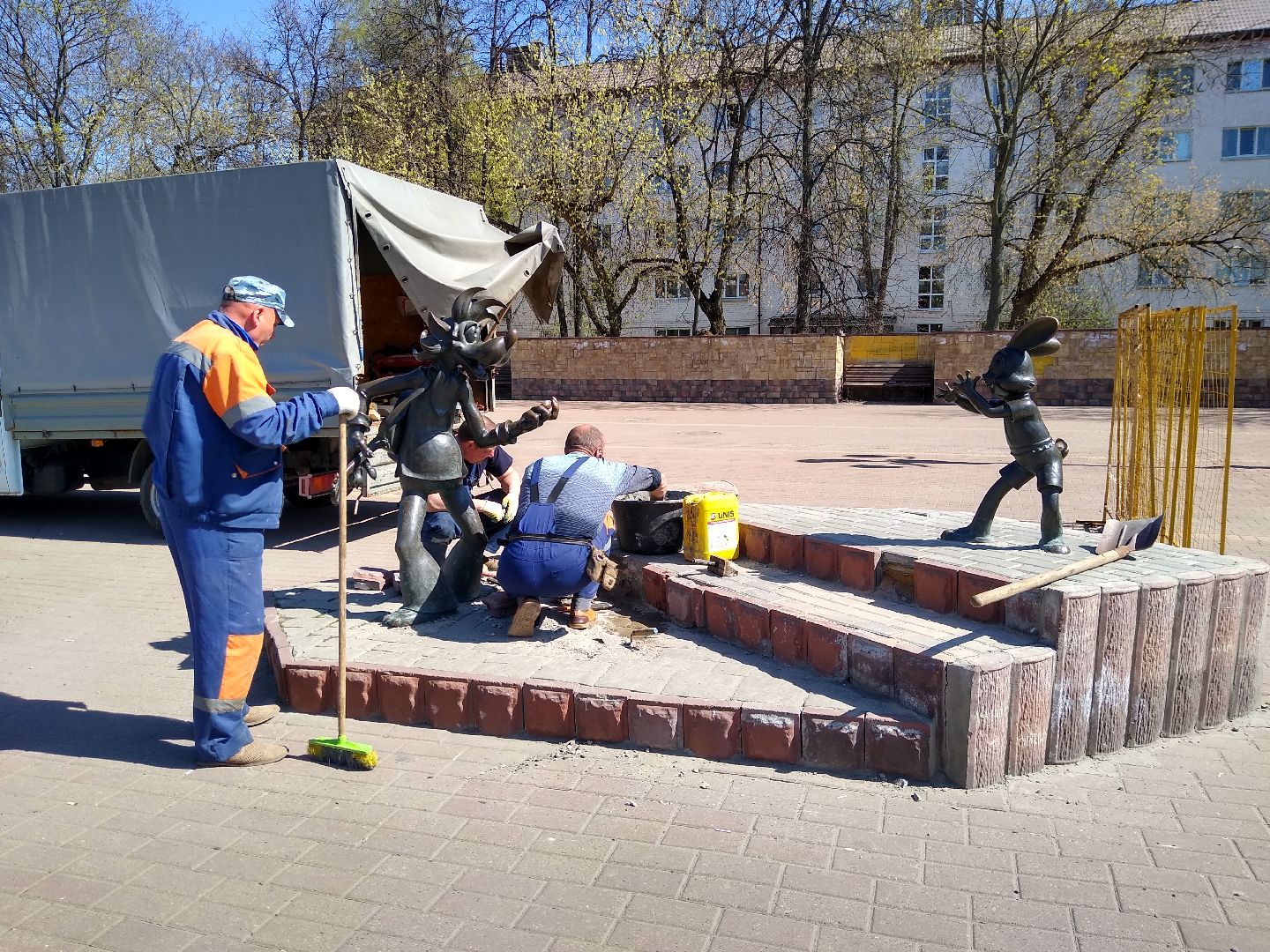 Раменское, благоустройство, скульптуры