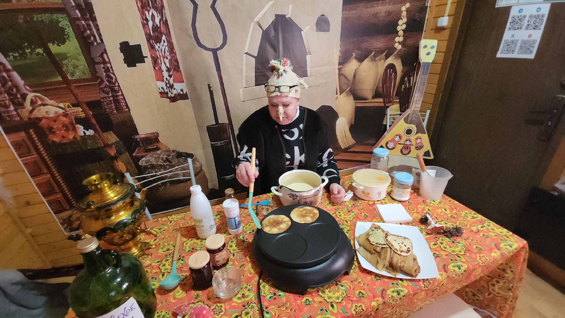 Масленица, широкая масленица, Руза, Парк городок, Блины,