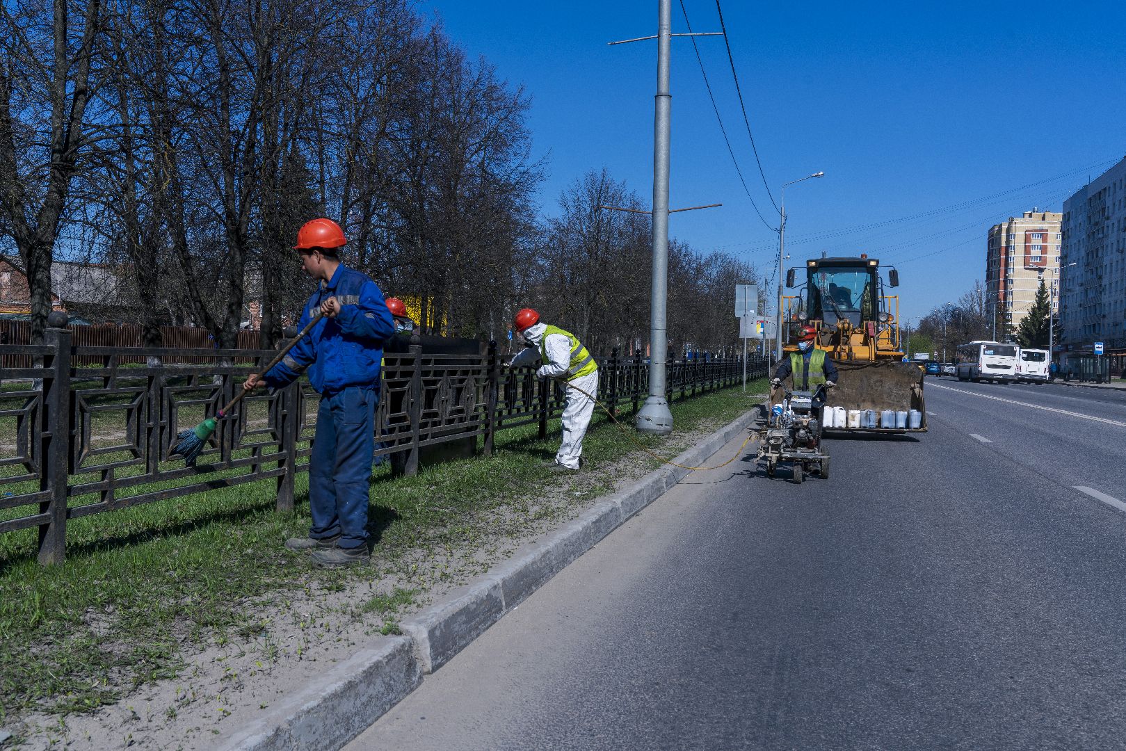 Ограждение, благоустройство, Домодедово