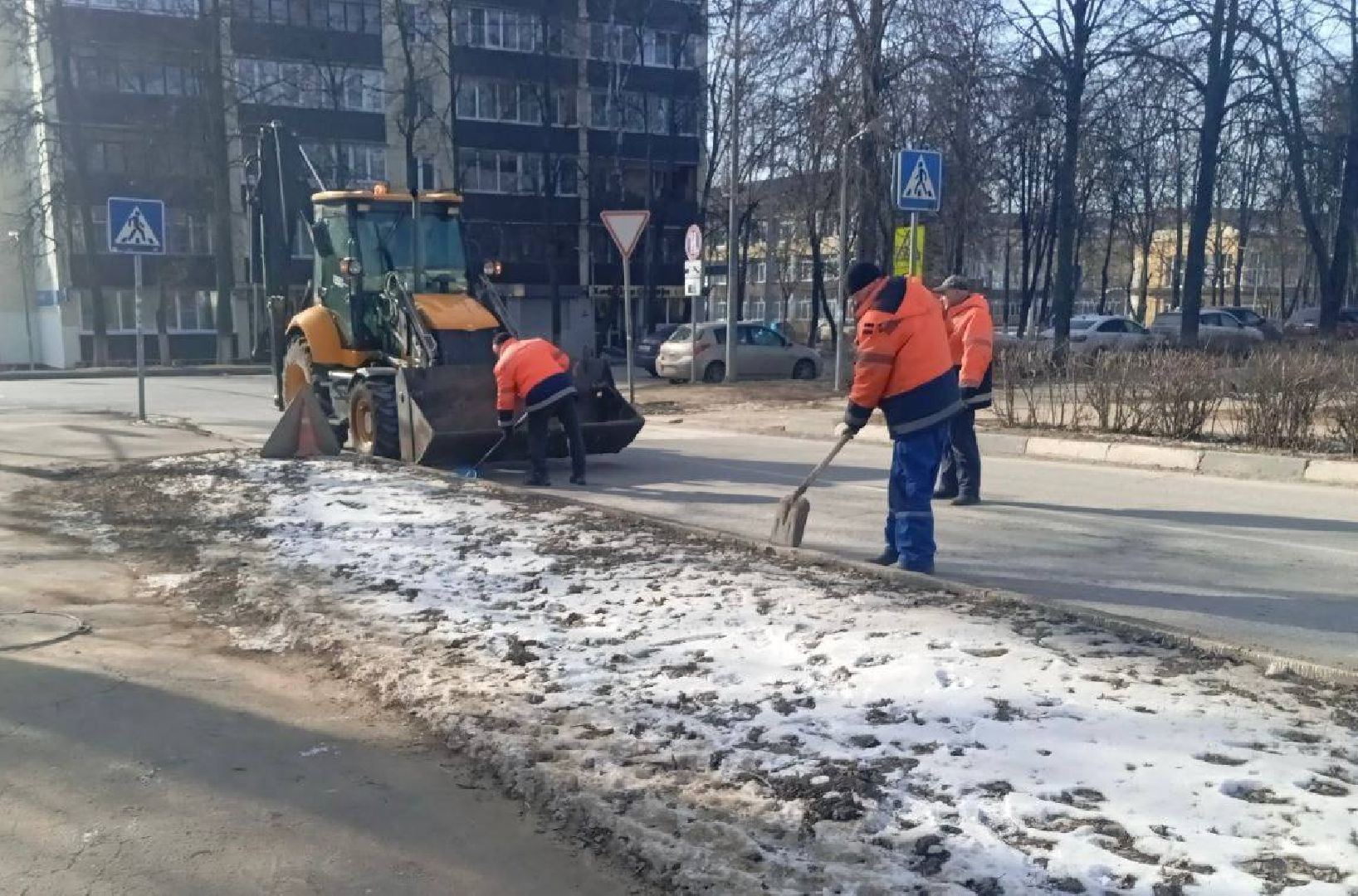 воскресенск, дороги, уборка дорог, вертикалки,