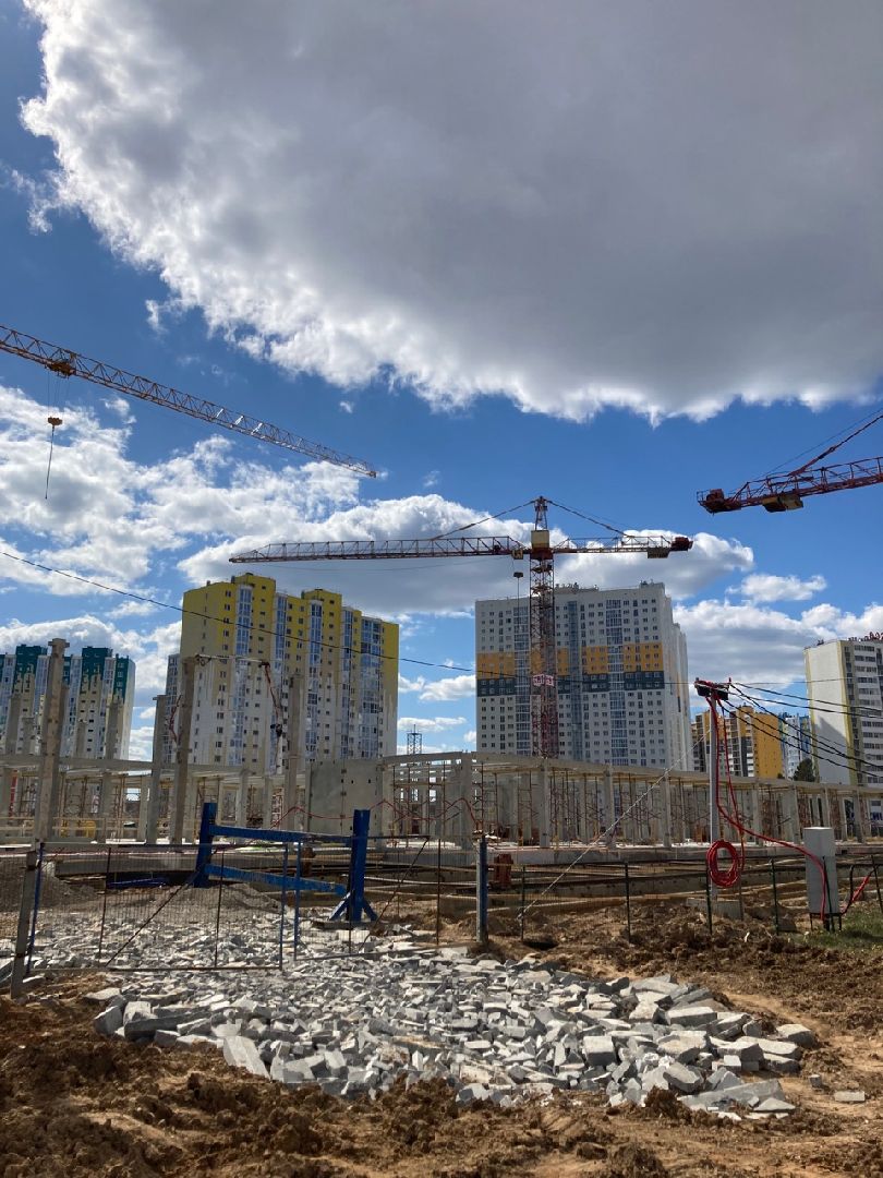 Солнечногорск, Голубое, строительство, школа, инновации