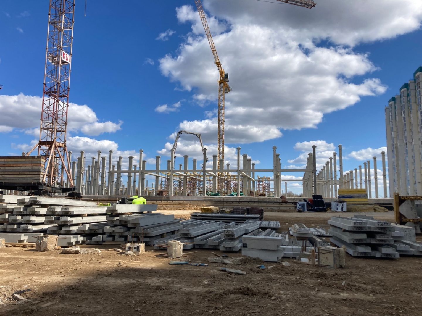 Солнечногорск, Голубое, строительство, школа, инновации