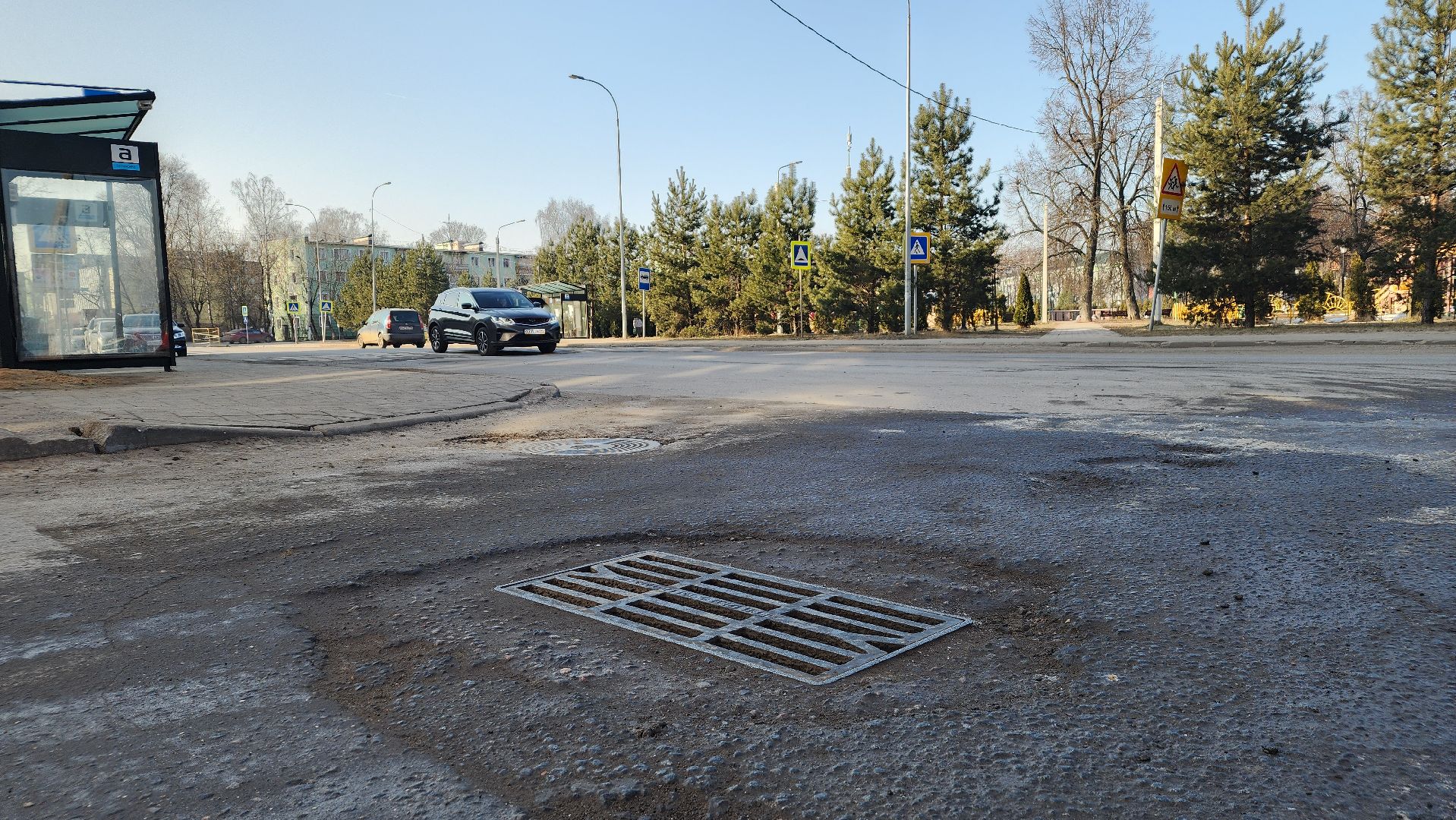 дороги, ливневка, ремонт дороги, Лосино-Петровский,