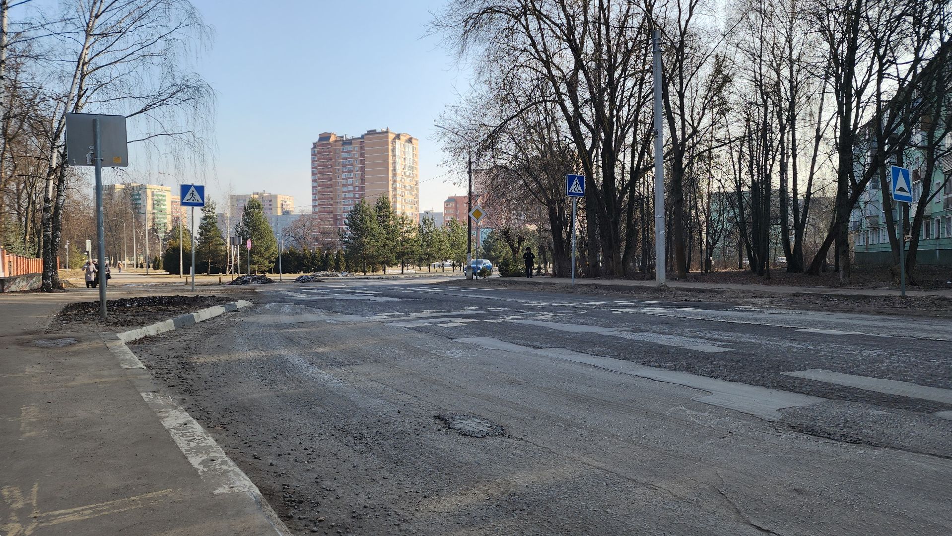 дороги, ливневка, ремонт дороги, Лосино-Петровский,