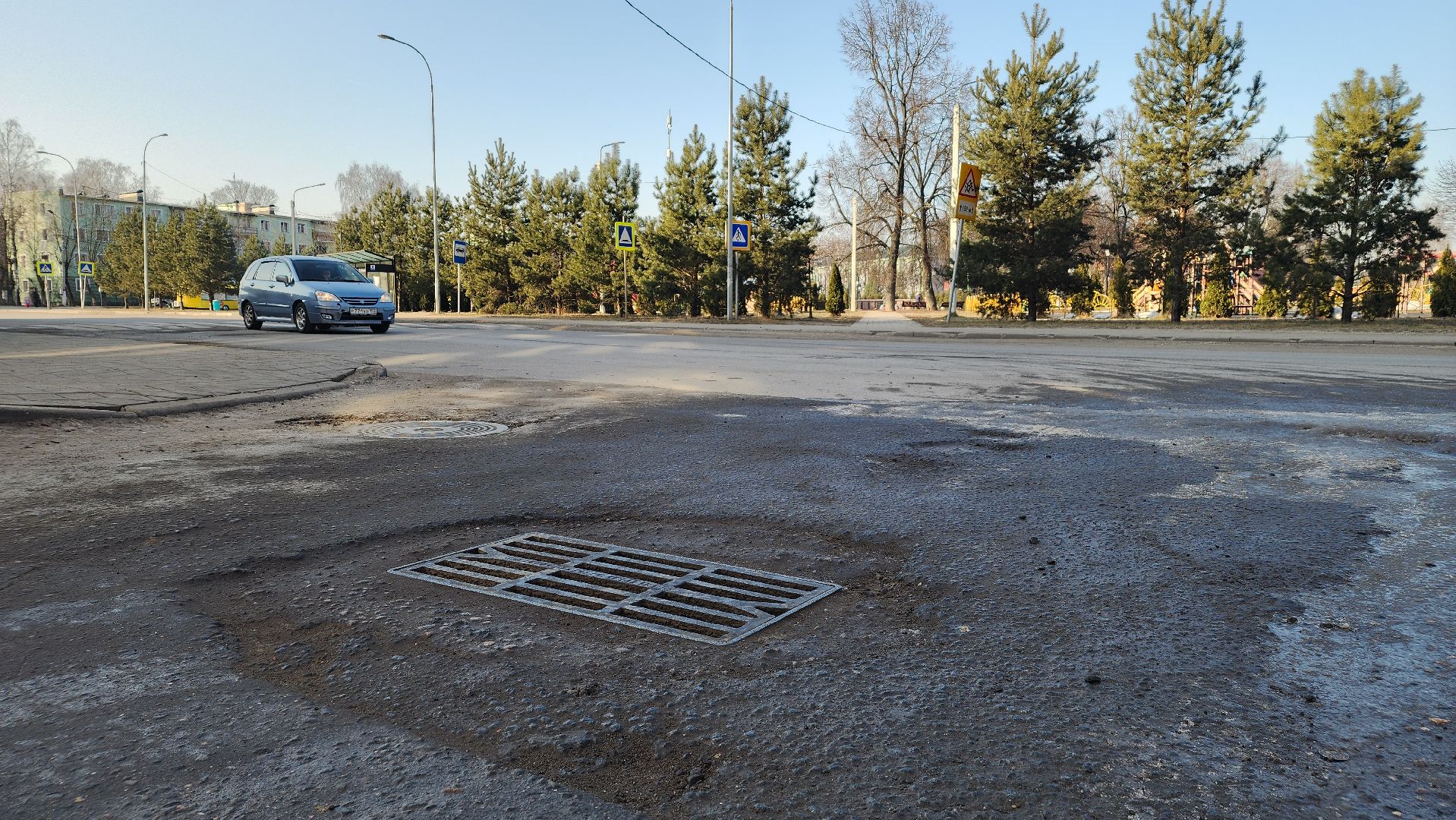 дороги, ливневка, ремонт дороги, Лосино-Петровский,