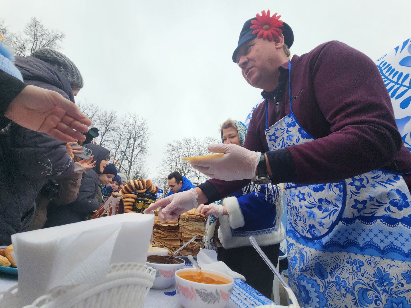 вертикалки, Зарайск, Масленица, Проводы зимы,