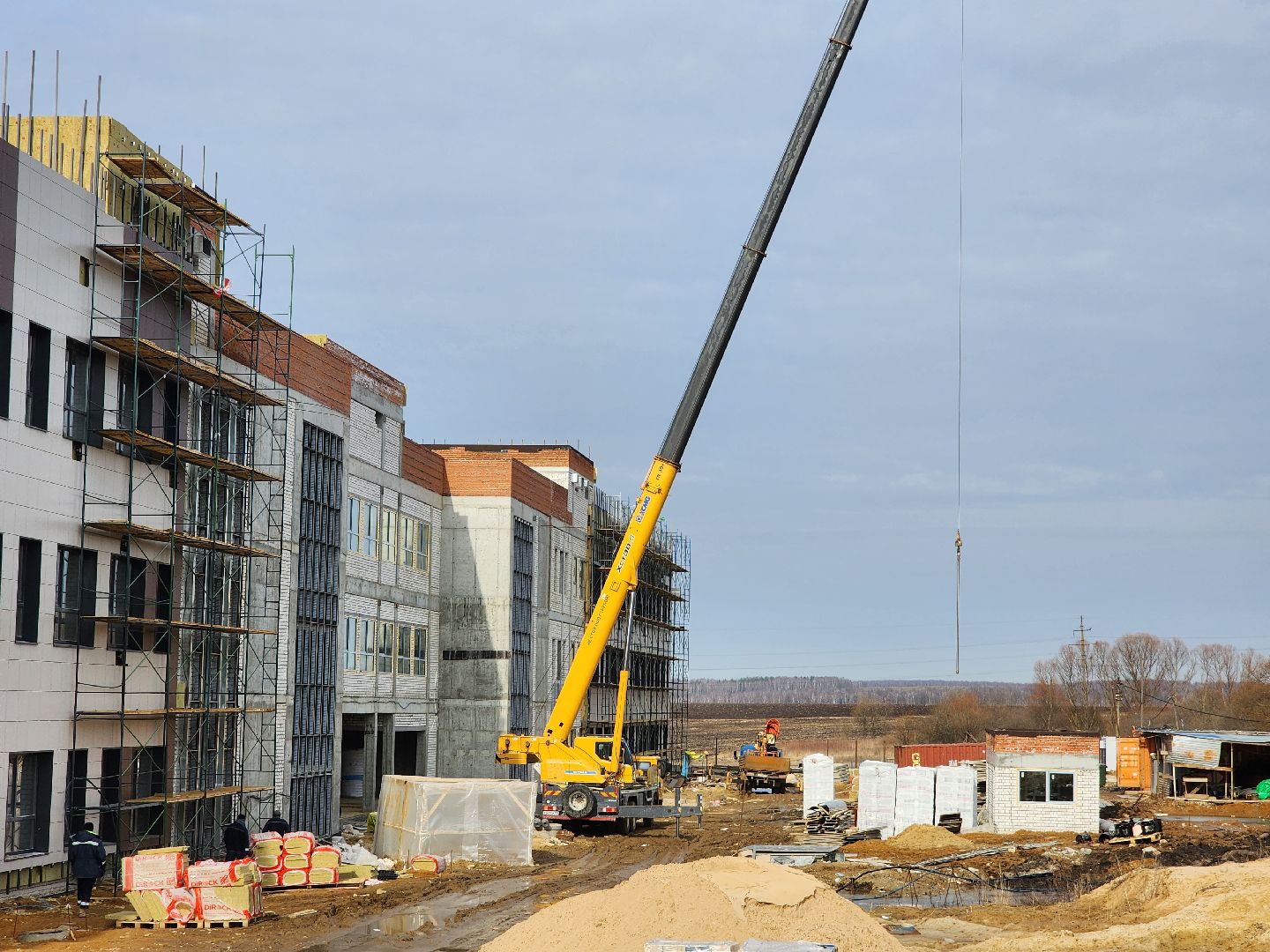 Зарайск, Строительство, школа на 825 мест, строительство новой школы,