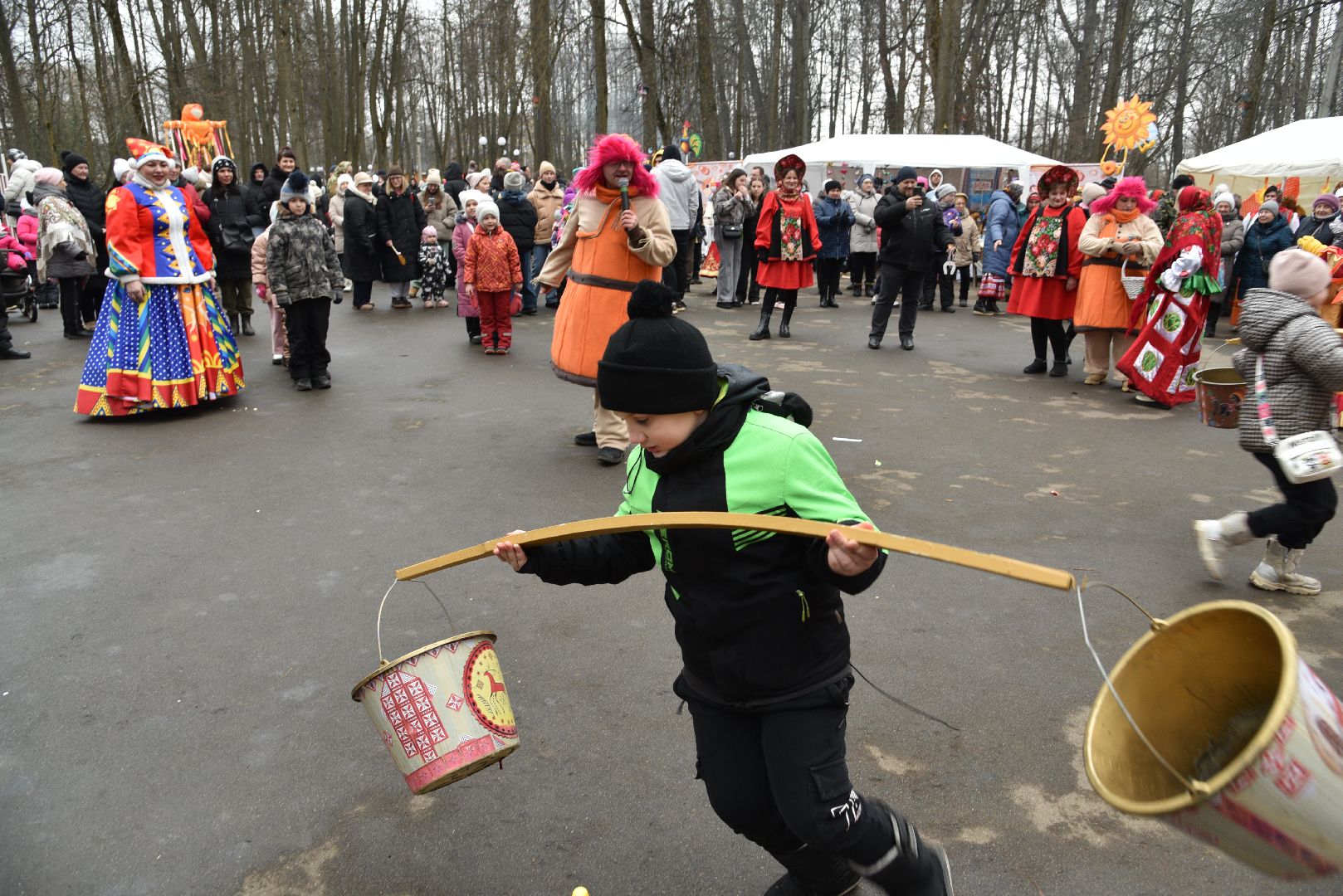 лотошино, лотошинский парк, масленица, праздник,